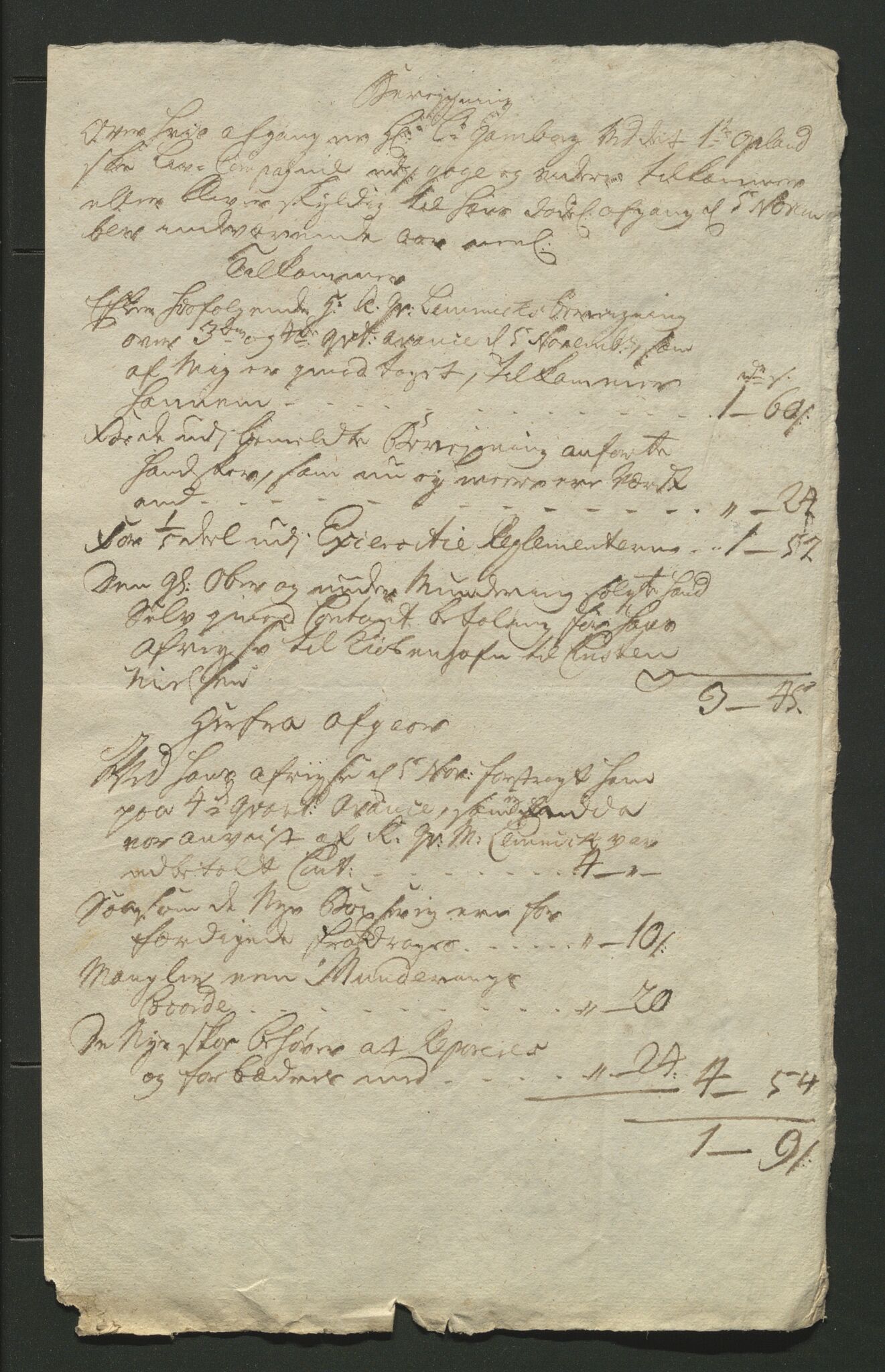 Åker i Vang, Hedmark, og familien Todderud, AV/SAH-ARK-010/J/Jc/L0002: Korrespondanse, 1753-1762, p. 63