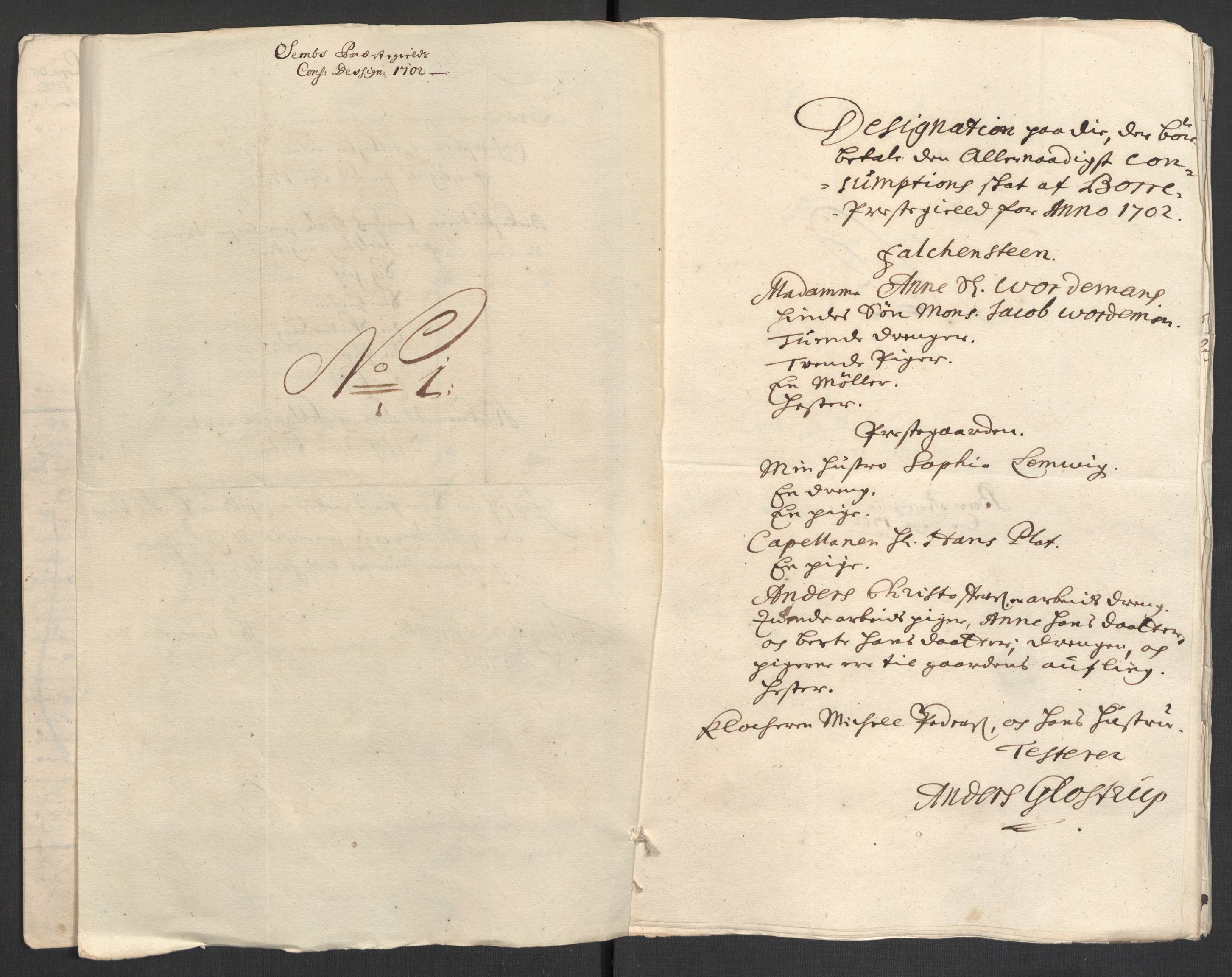 Rentekammeret inntil 1814, Reviderte regnskaper, Fogderegnskap, RA/EA-4092/R32/L1870: Fogderegnskap Jarlsberg grevskap, 1702, p. 173