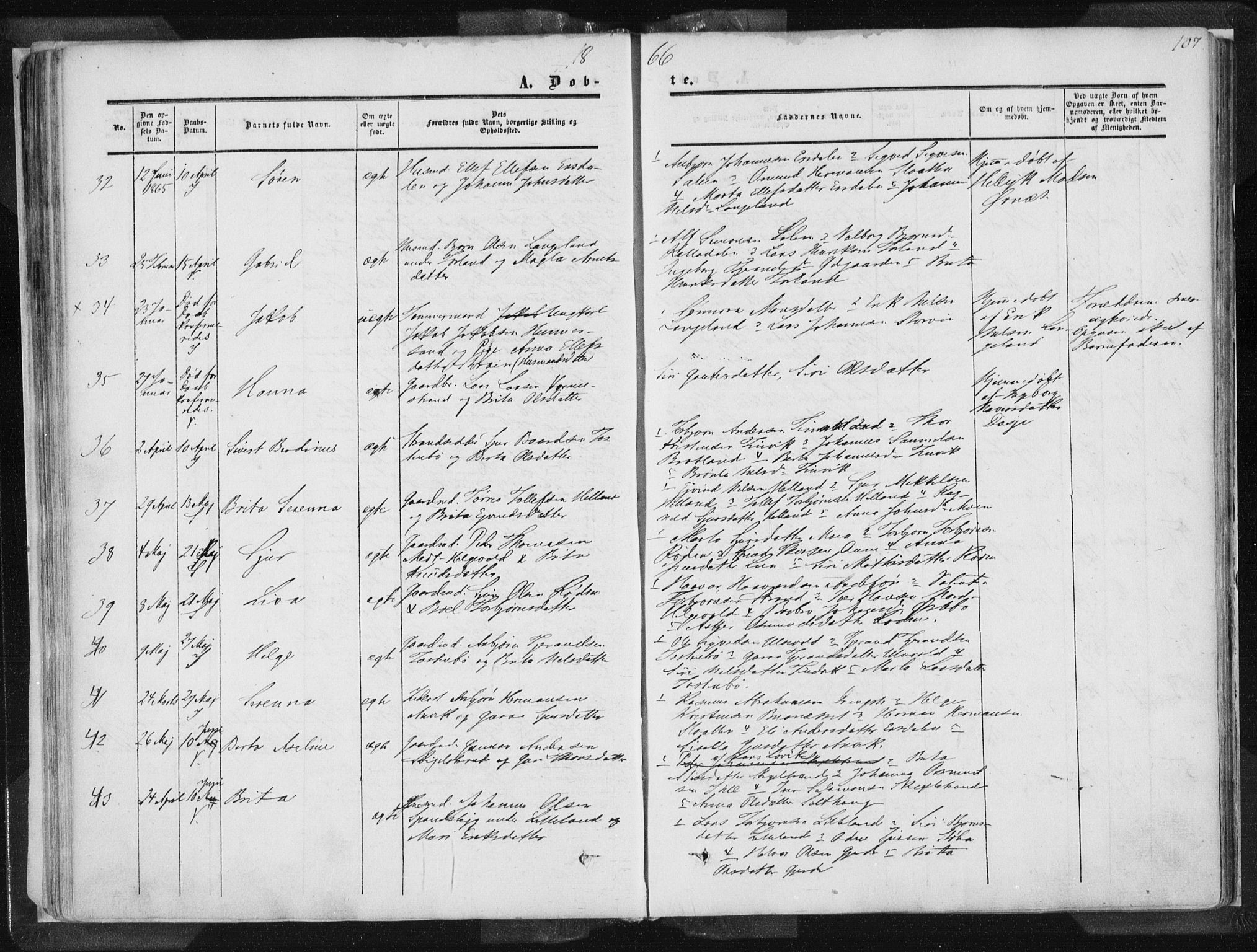 Vikedal sokneprestkontor, AV/SAST-A-101840/01/IV: Parish register (official) no. A 6.1, 1851-1867, p. 107