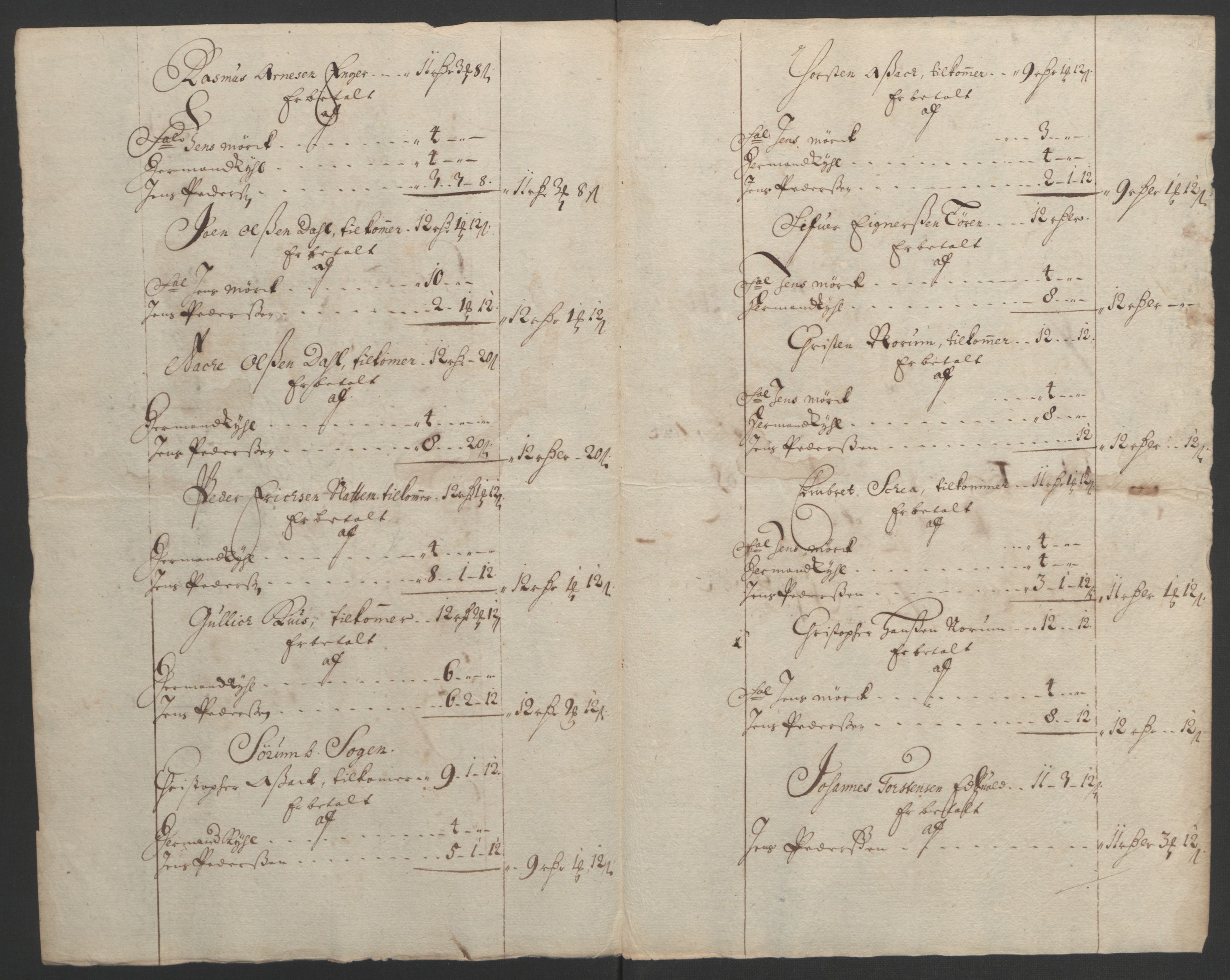 Rentekammeret inntil 1814, Reviderte regnskaper, Fogderegnskap, AV/RA-EA-4092/R11/L0576: Fogderegnskap Nedre Romerike, 1682-1691, p. 226