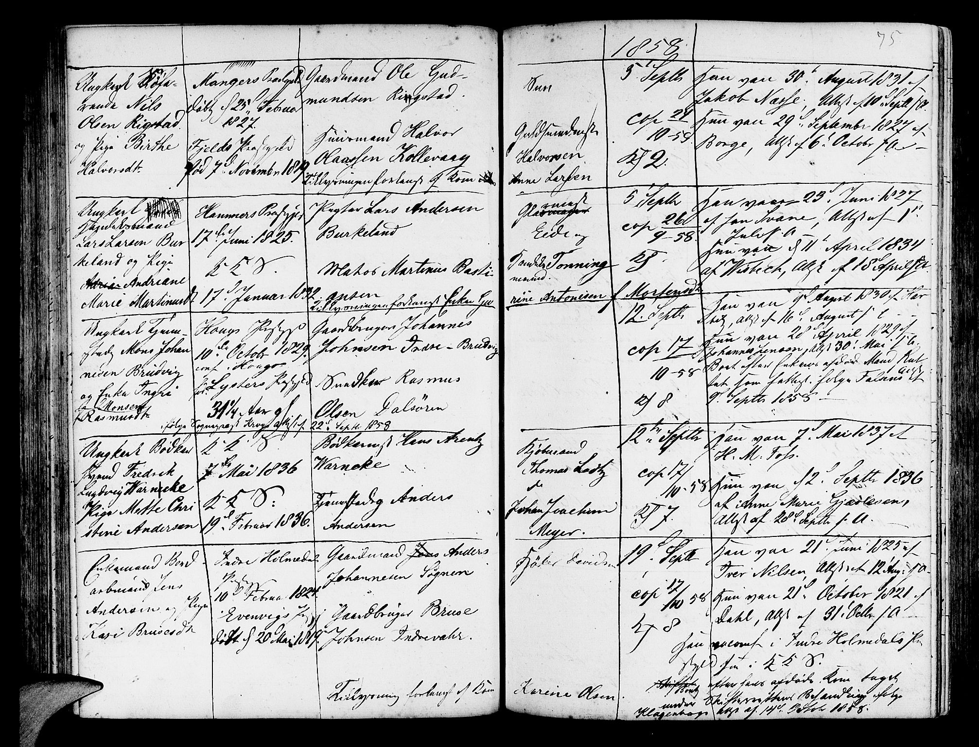 Korskirken sokneprestembete, AV/SAB-A-76101/H/Haa/L0009: Parish register (official) no. A 9, 1743-1861, p. 75