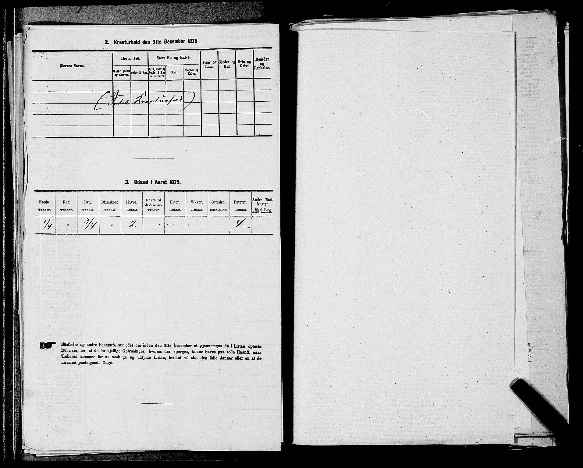 SAKO, 1875 census for 0822P Sauherad, 1875, p. 1305