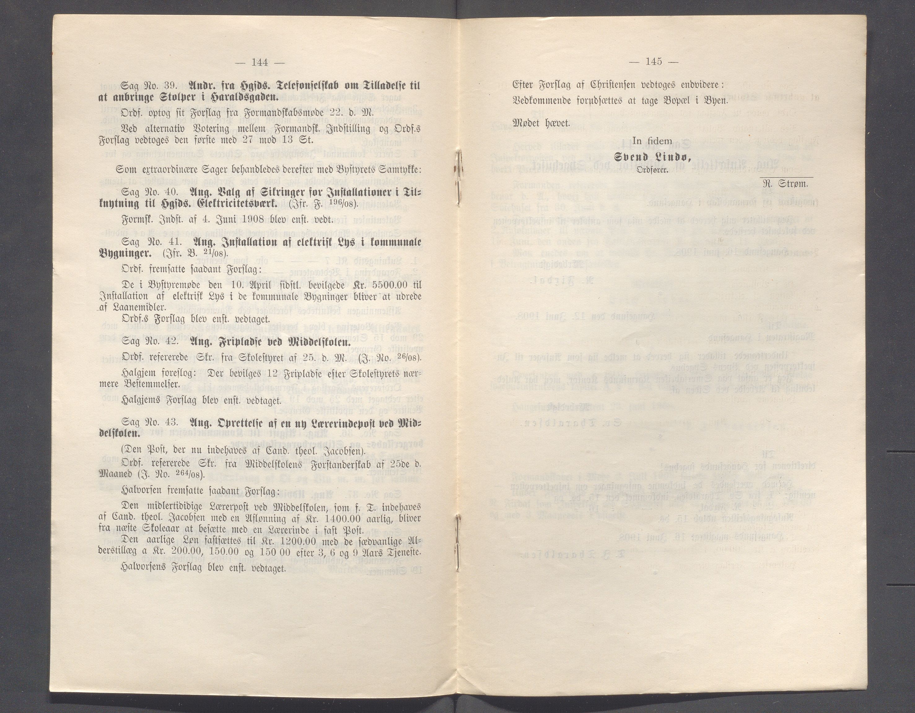 Haugesund kommune - Formannskapet og Bystyret, IKAR/A-740/A/Abb/L0002: Bystyreforhandlinger, 1908-1917, p. 52