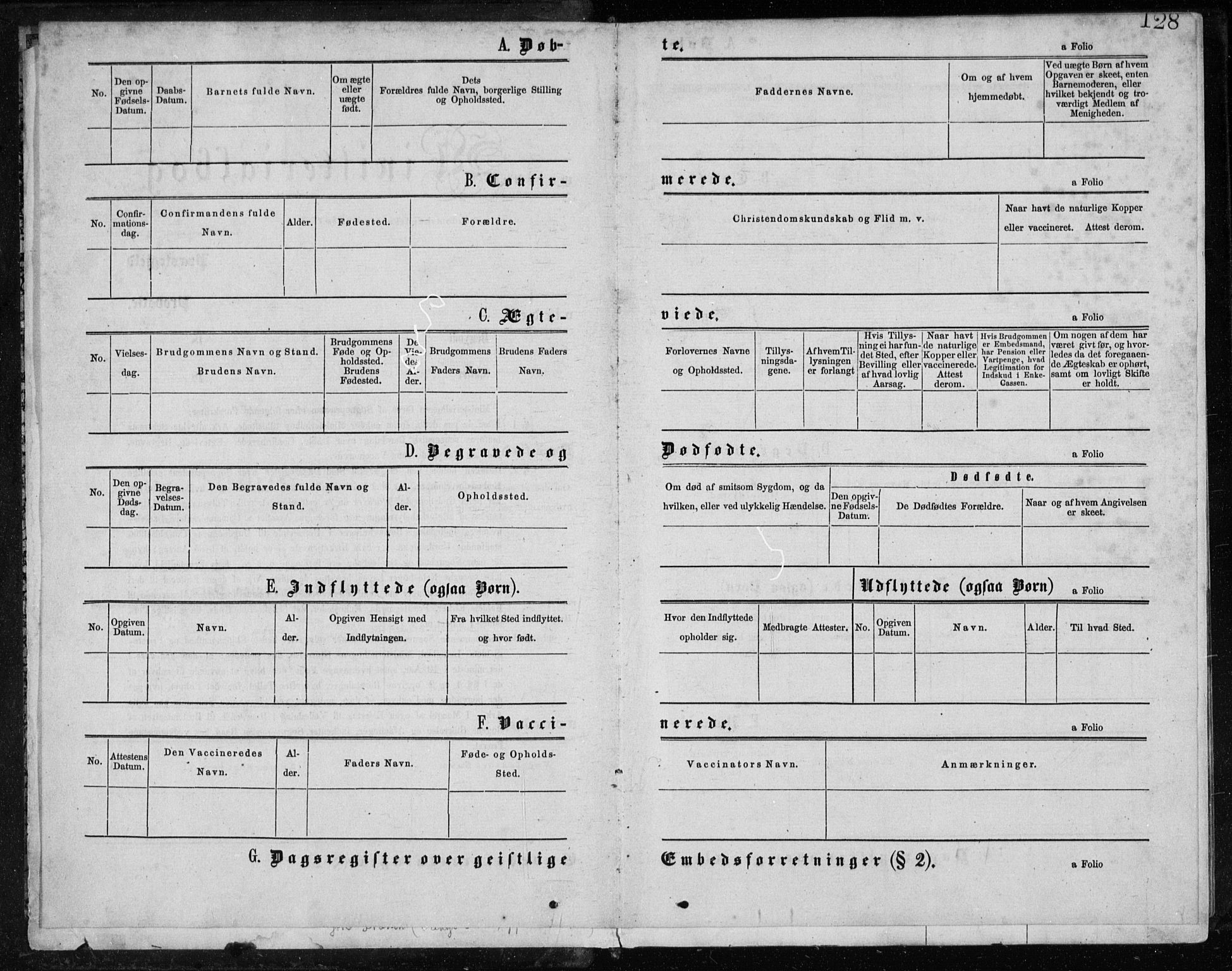 Ministerialprotokoller, klokkerbøker og fødselsregistre - Møre og Romsdal, AV/SAT-A-1454/565/L0754: Parish register (copy) no. 565C03, 1870-1896, p. 128
