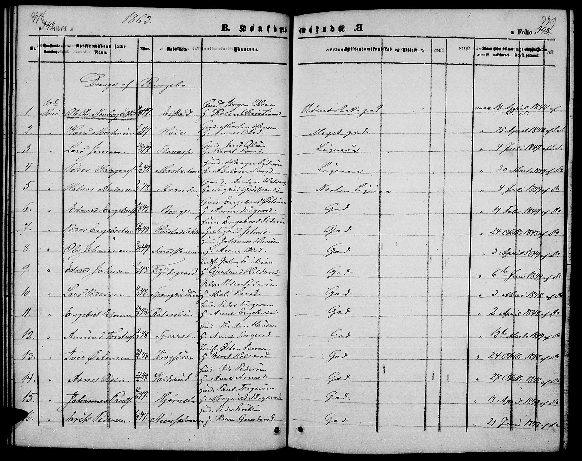 Ringebu prestekontor, SAH/PREST-082/H/Ha/Hab/L0003: Parish register (copy) no. 3, 1854-1866, p. 338-339
