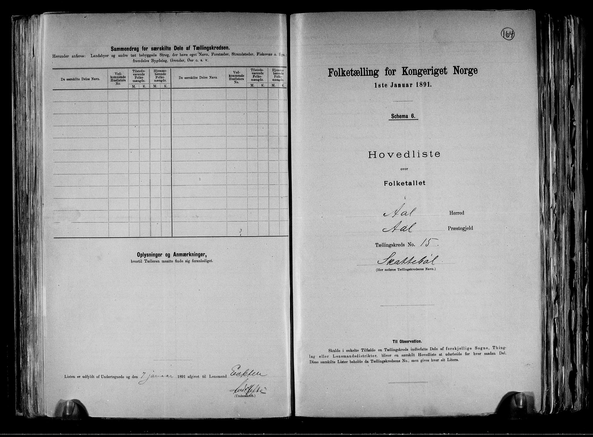 RA, 1891 census for 0619 Ål, 1891, p. 34