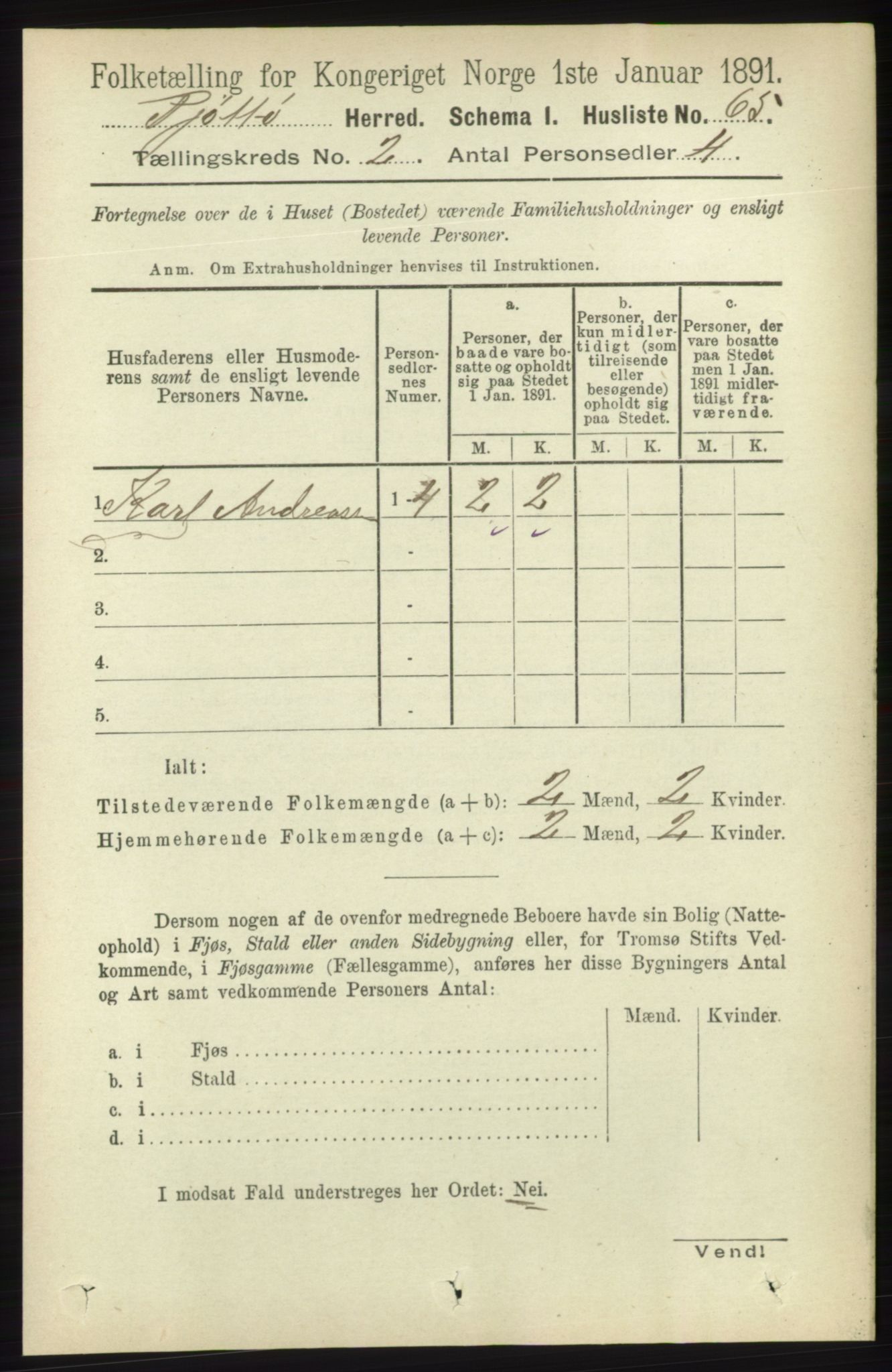 RA, 1891 census for 1817 Tjøtta, 1891, p. 889