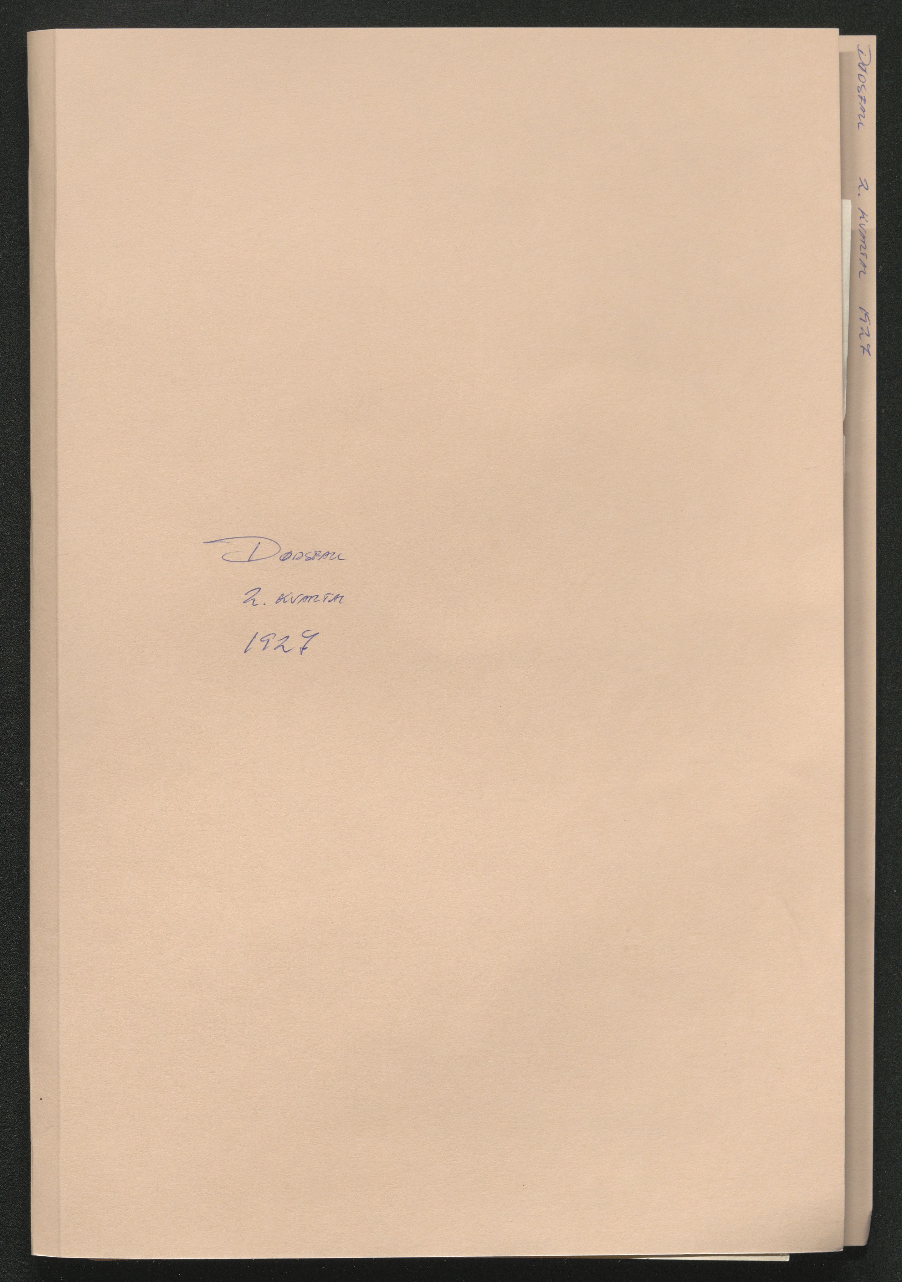 Eiker, Modum og Sigdal sorenskriveri, SAKO/A-123/H/Ha/Hab/L0044: Dødsfallsmeldinger, 1926-1927, p. 697