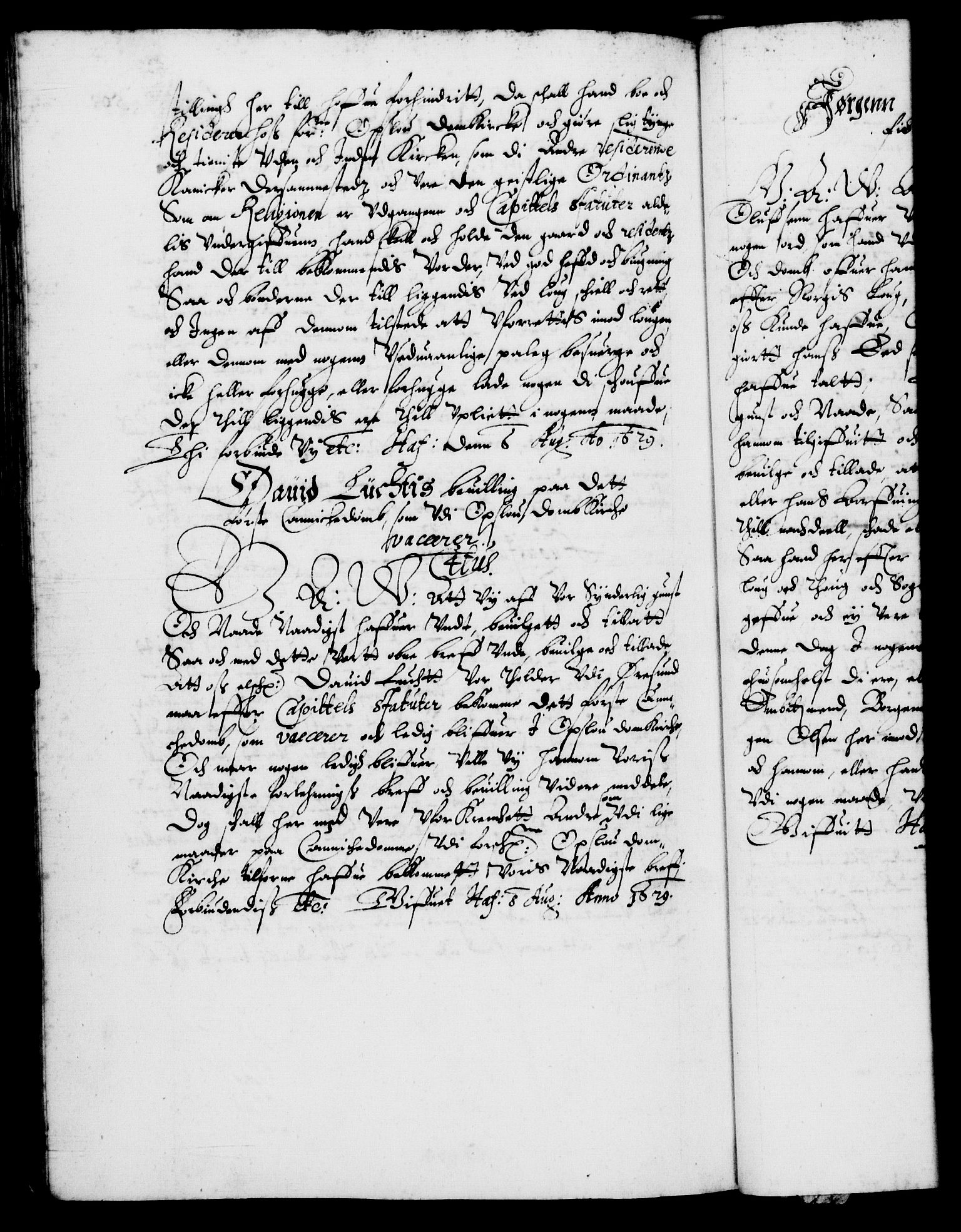 Danske Kanselli 1572-1799, AV/RA-EA-3023/F/Fc/Fca/Fcaa/L0004: Norske registre (mikrofilm), 1617-1630, p. 508b