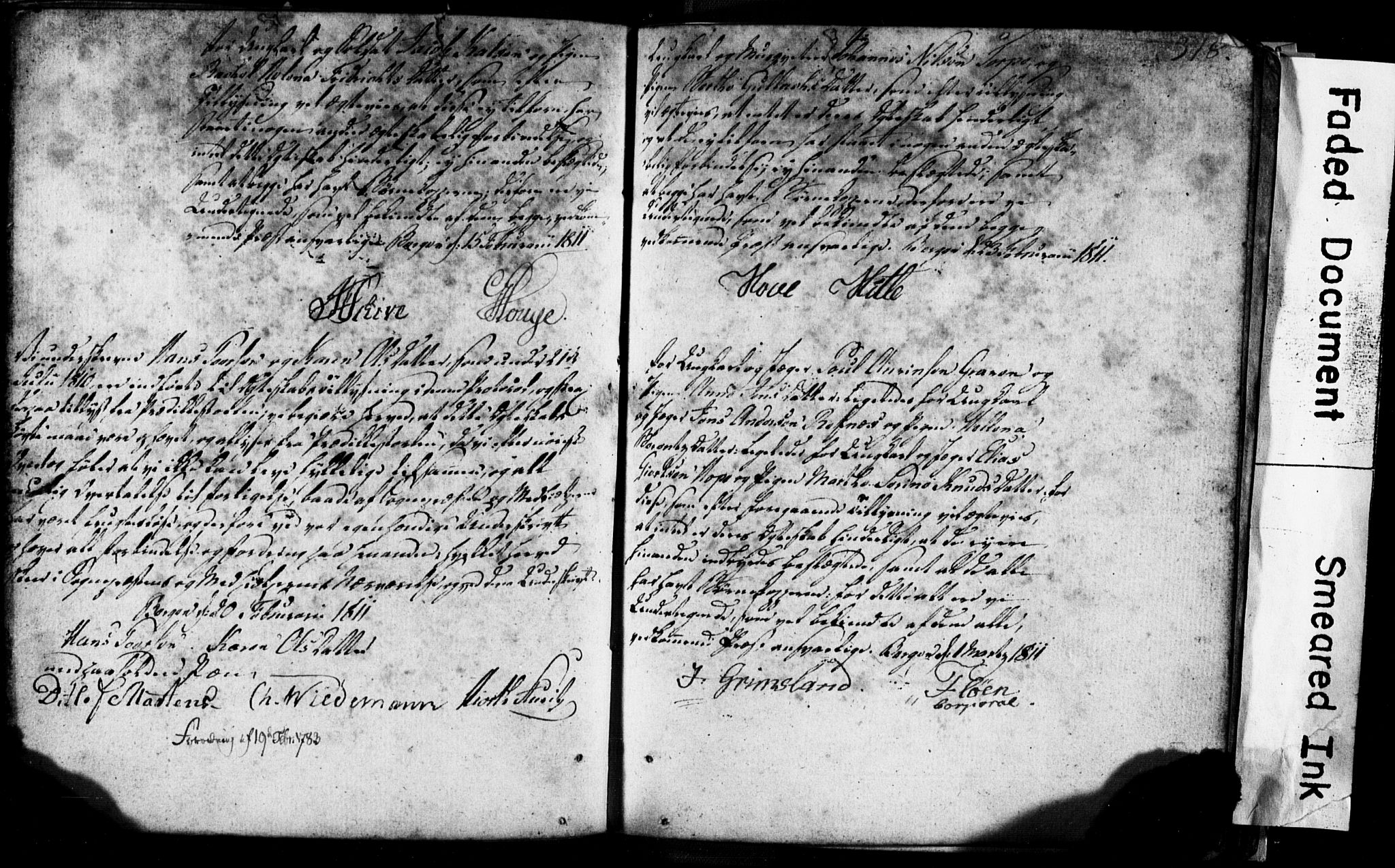 Korskirken sokneprestembete, AV/SAB-A-76101: Best man's statements no. II.5.1, 1776-1816, p. 318