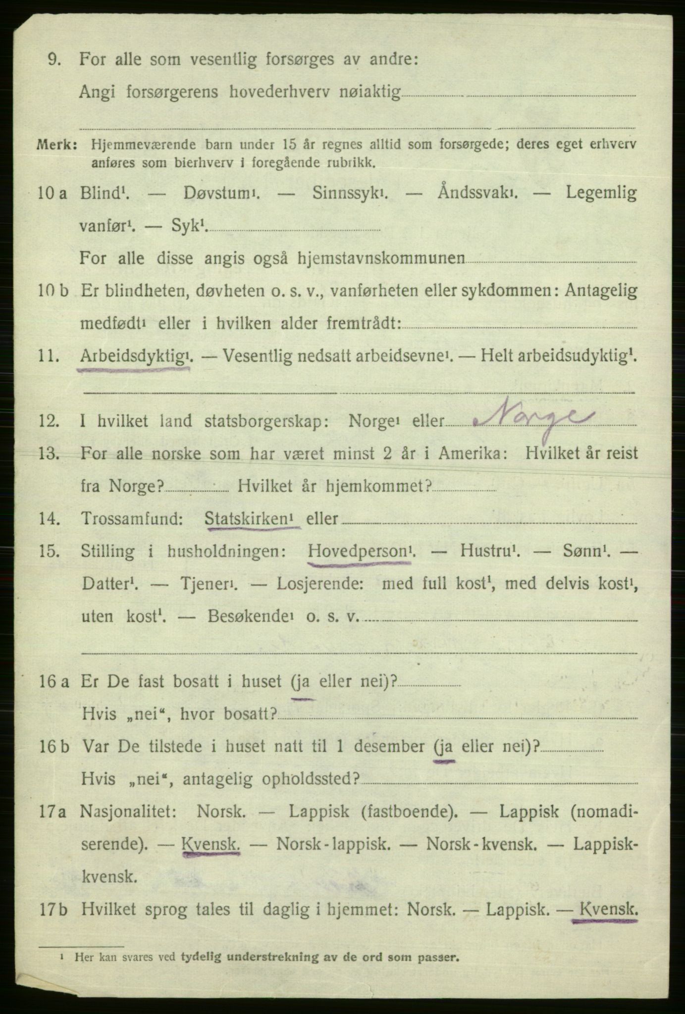 SATØ, 1920 census for Sør-Varanger, 1920, p. 1395