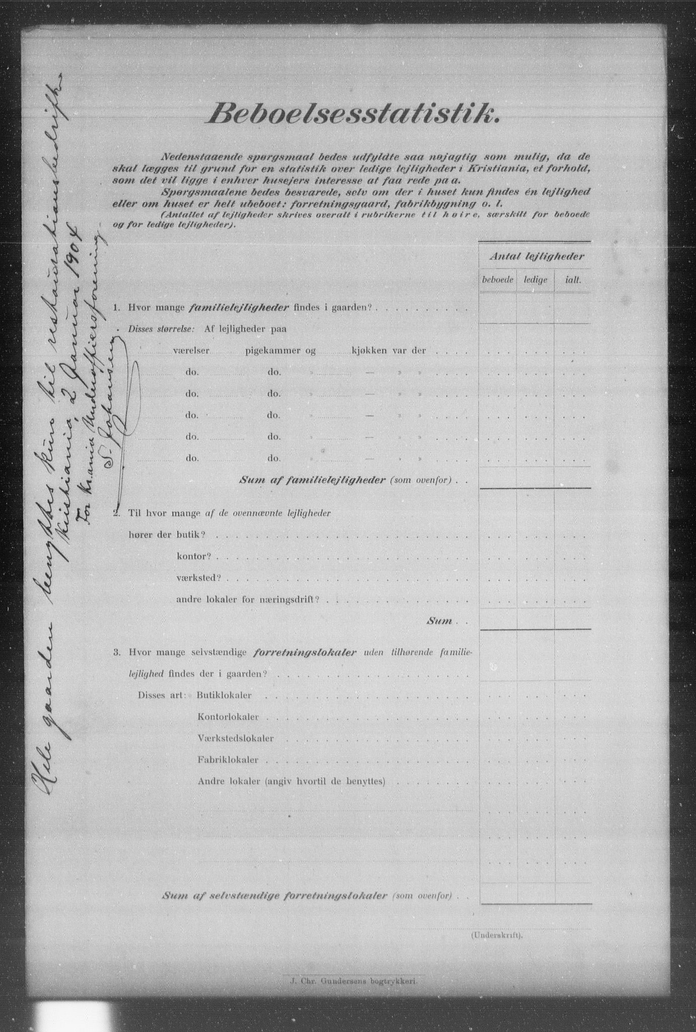 OBA, Municipal Census 1903 for Kristiania, 1903, p. 24578