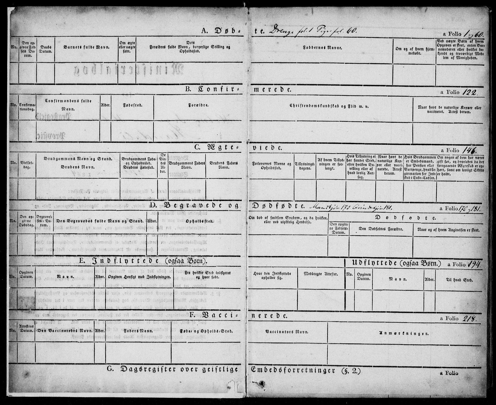 Holum sokneprestkontor, AV/SAK-1111-0022/F/Fa/Faa/L0005: Parish register (official) no. A 5, 1850-1864