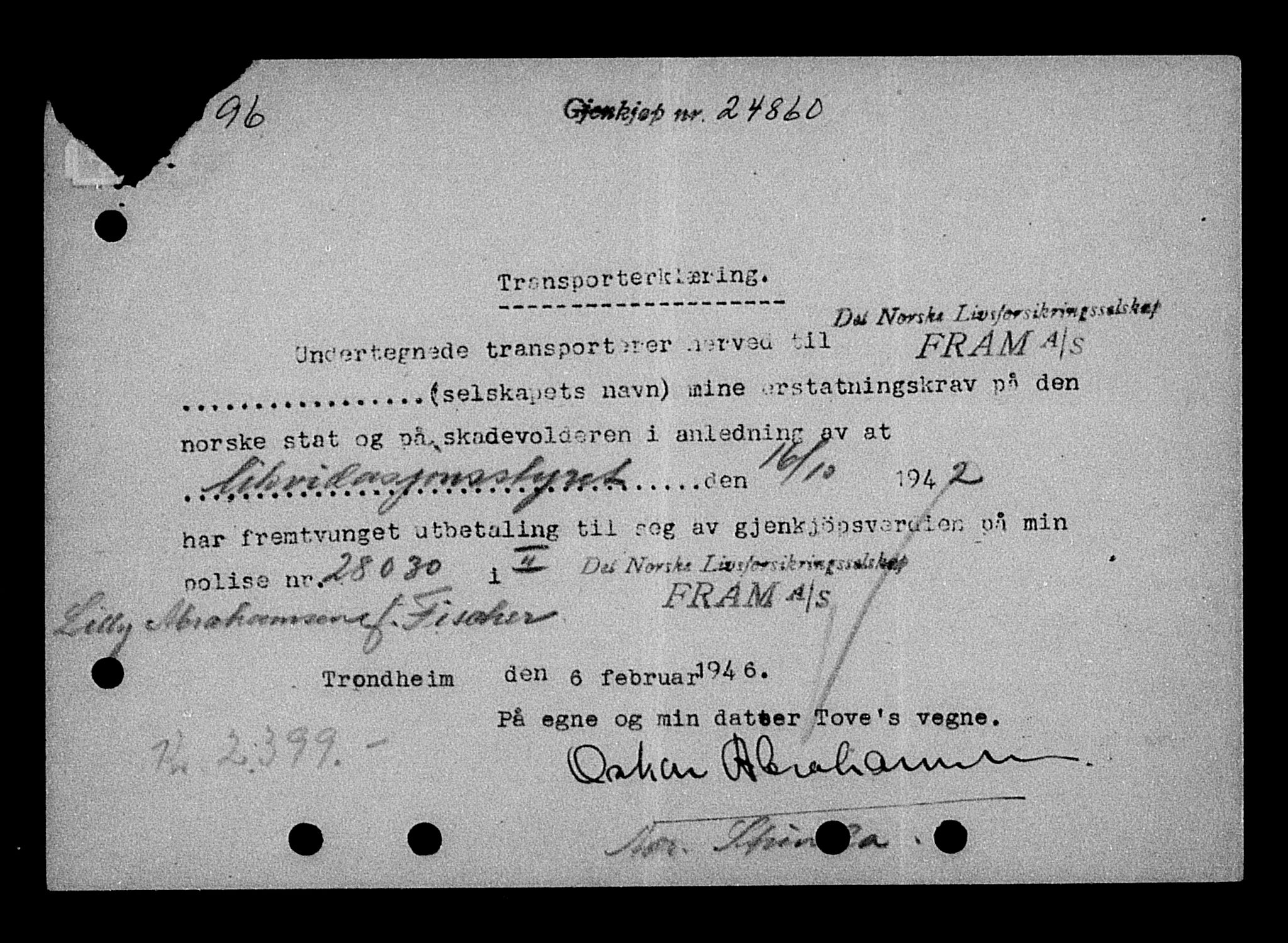 Justisdepartementet, Tilbakeføringskontoret for inndratte formuer, RA/S-1564/H/Hc/Hcb/L0912: --, 1945-1947, p. 902