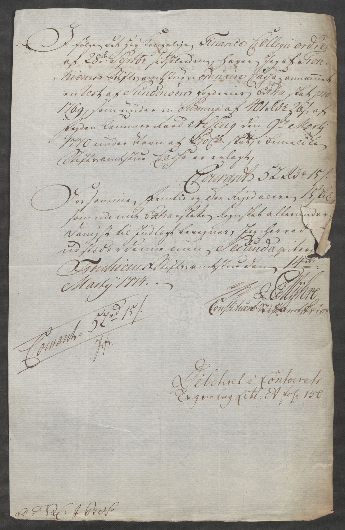 Rentekammeret inntil 1814, Reviderte regnskaper, Fogderegnskap, AV/RA-EA-4092/R54/L3645: Ekstraskatten Sunnmøre, 1762-1772, p. 345