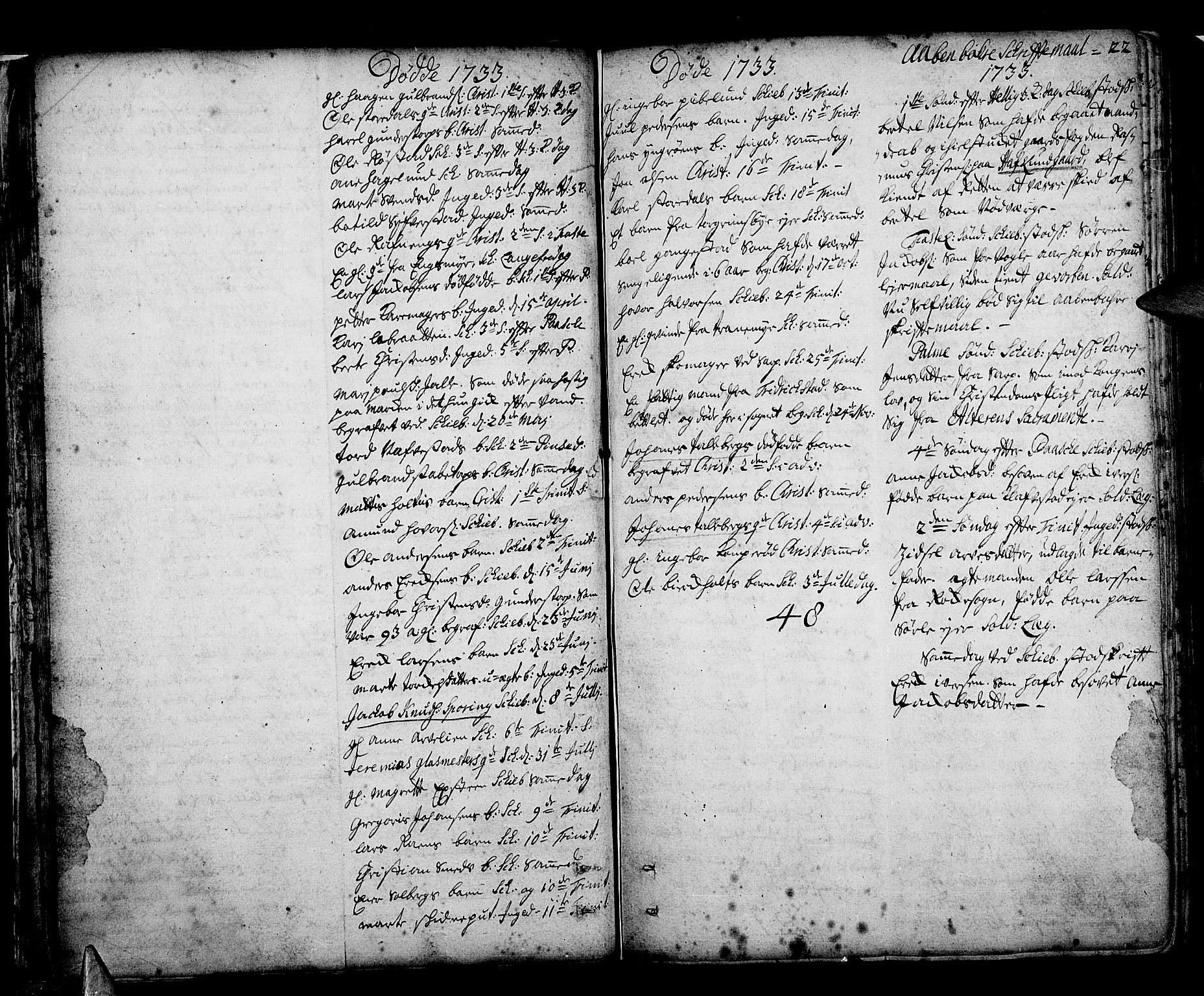 Skjeberg prestekontor Kirkebøker, AV/SAO-A-10923/F/Fa/L0002: Parish register (official) no. I 2, 1726-1791, p. 22