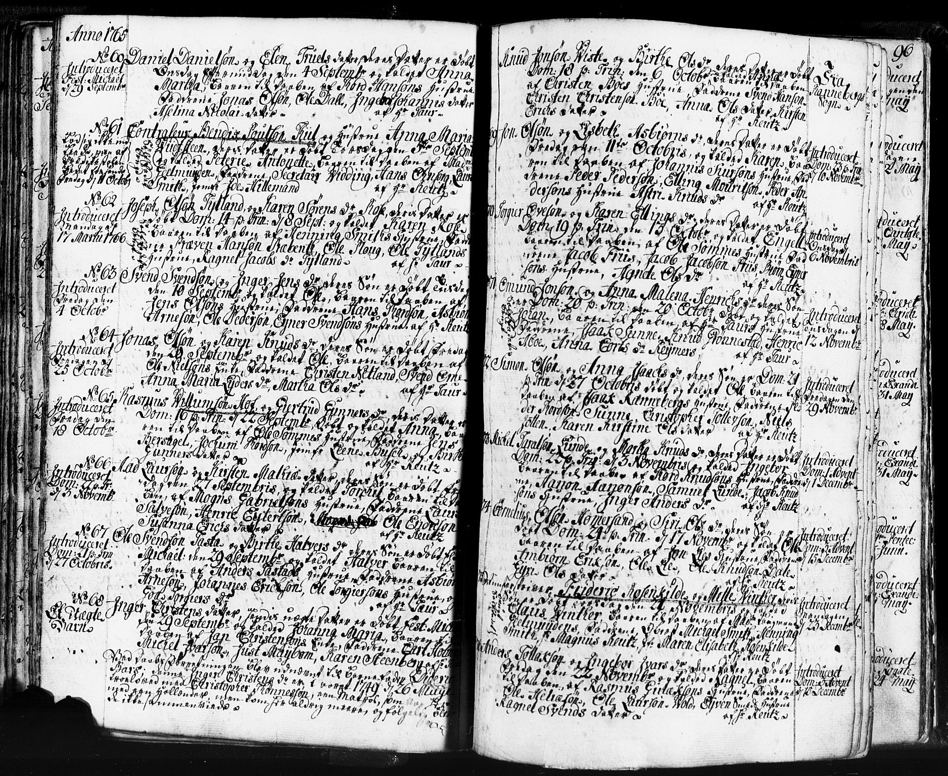 Domkirken sokneprestkontor, SAST/A-101812/001/30/30BB/L0004: Parish register (copy) no. B 4, 1752-1790