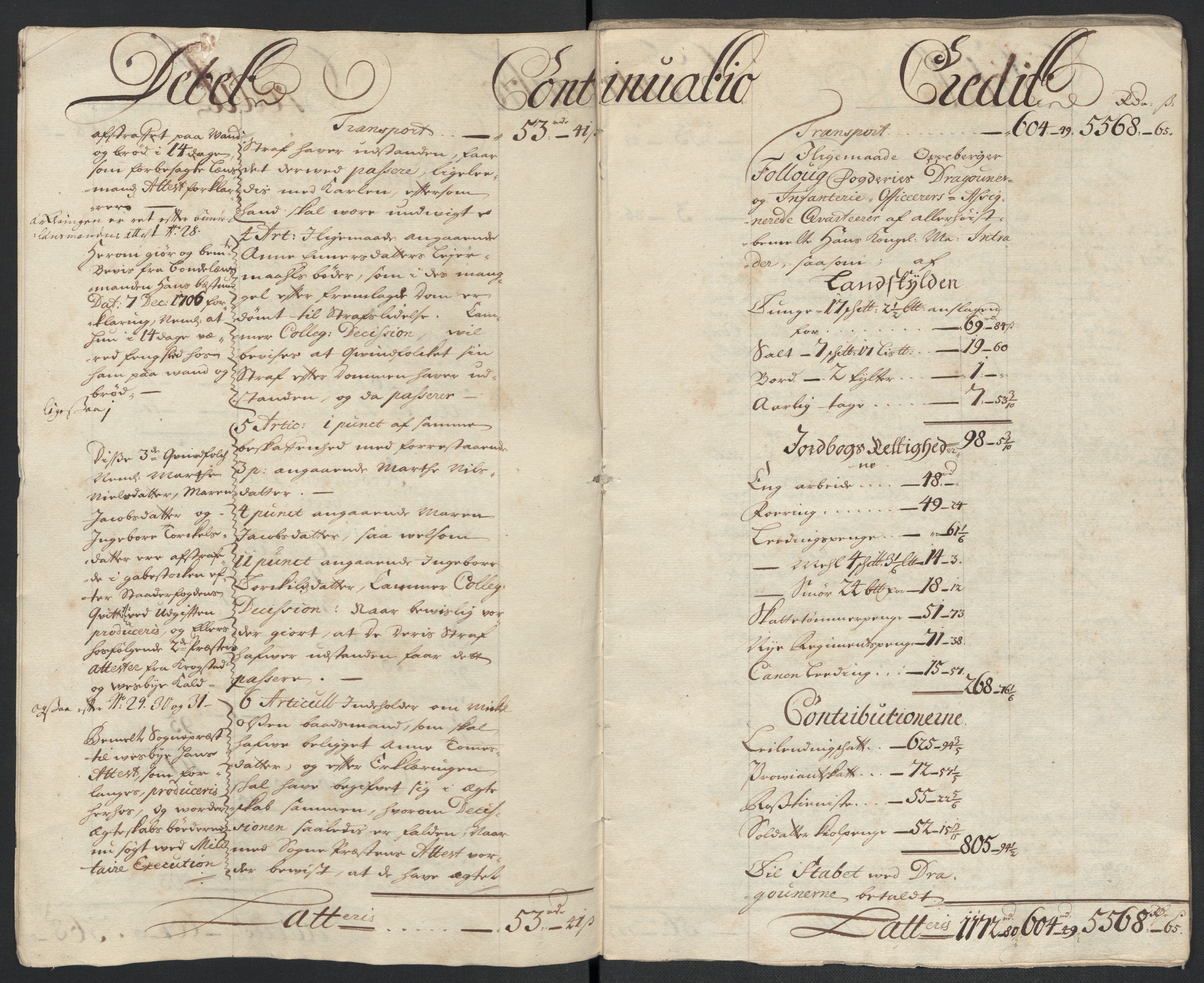 Rentekammeret inntil 1814, Reviderte regnskaper, Fogderegnskap, RA/EA-4092/R10/L0446: Fogderegnskap Aker og Follo, 1705-1706, p. 140