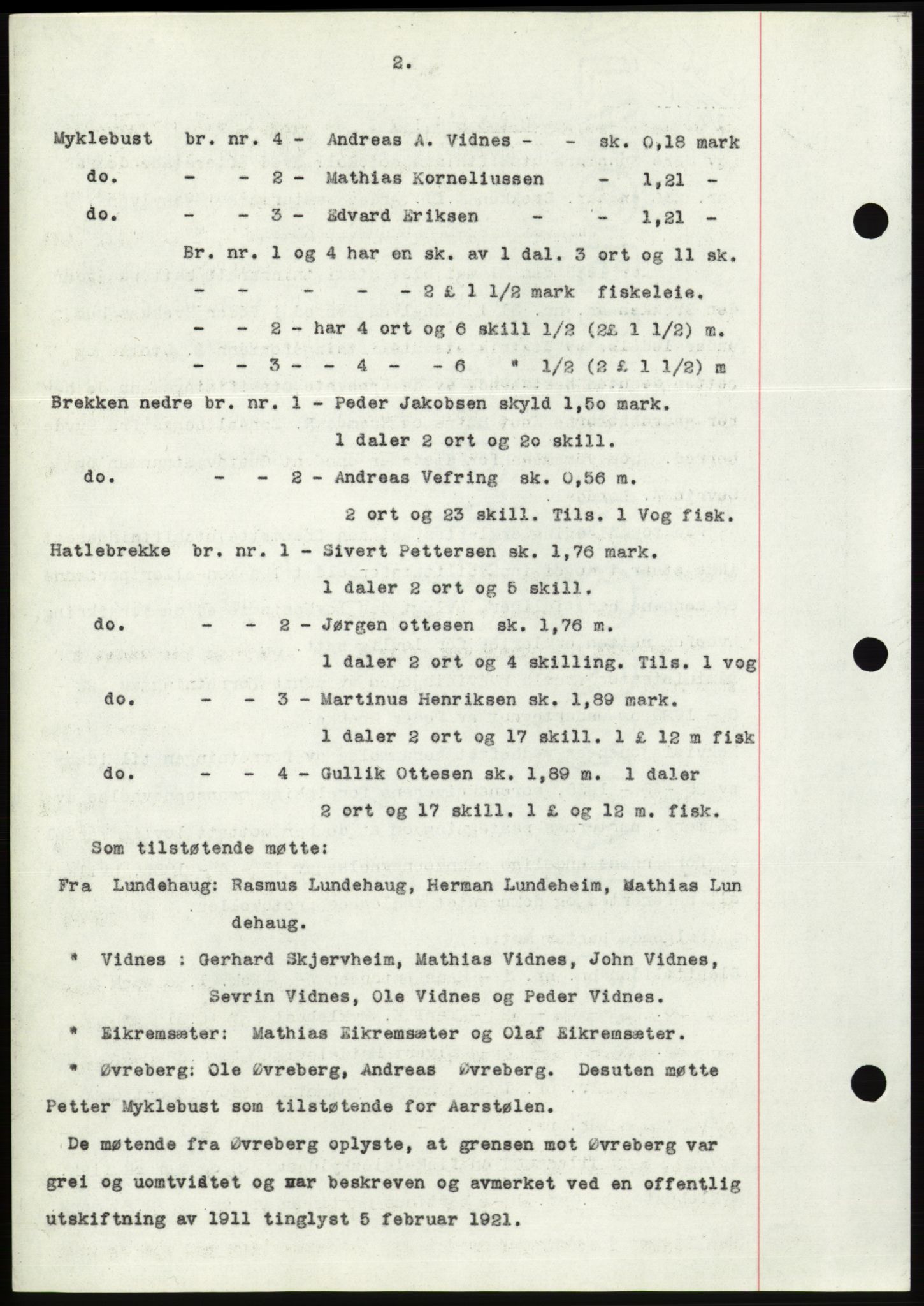 Søre Sunnmøre sorenskriveri, AV/SAT-A-4122/1/2/2C/L0069: Mortgage book no. 63, 1939-1940, Diary no: : 65/1940