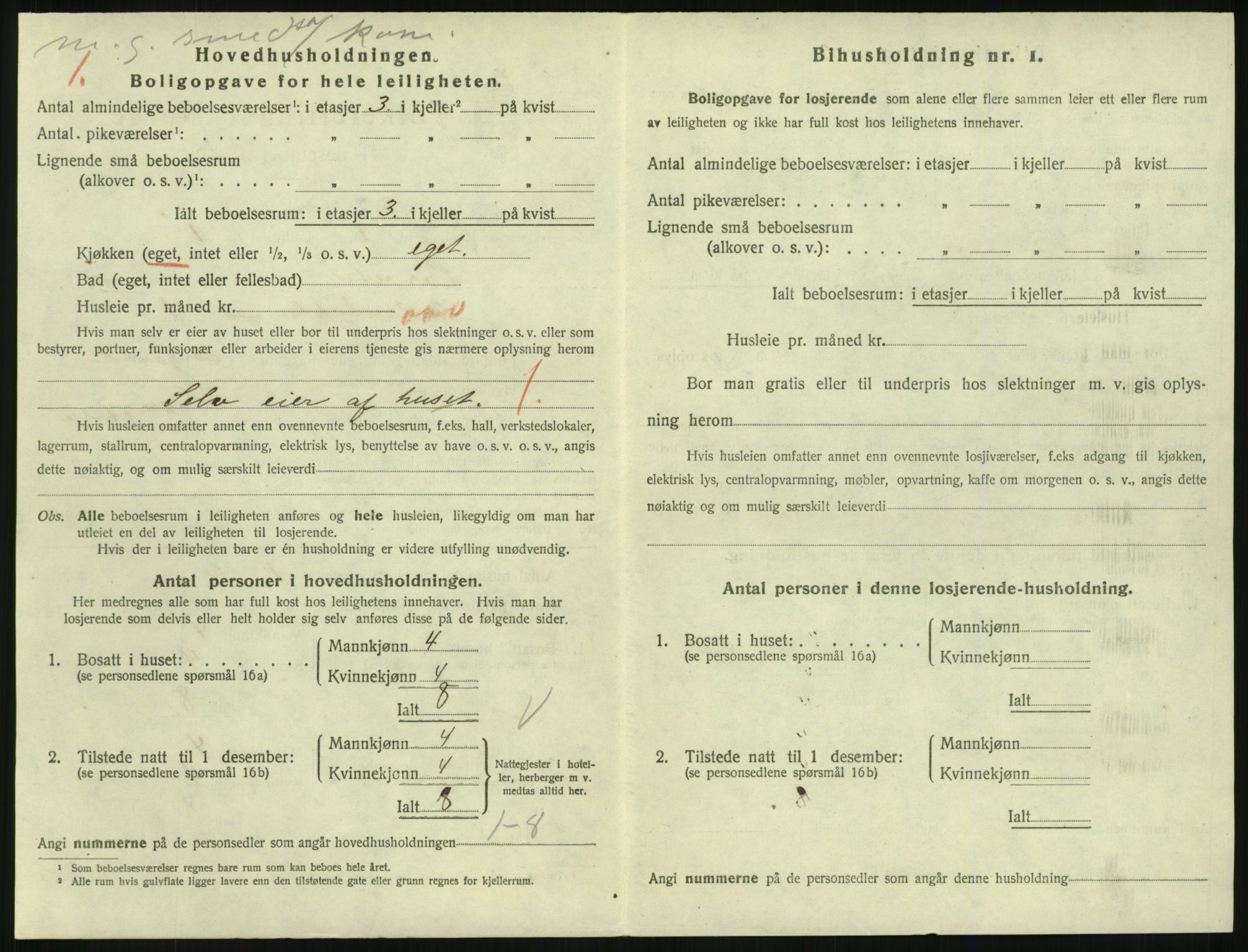 SAKO, 1920 census for Larvik, 1920, p. 6071