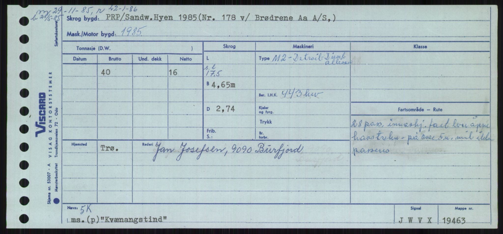 Sjøfartsdirektoratet med forløpere, Skipsmålingen, AV/RA-S-1627/H/Ha/L0003/0002: Fartøy, Hilm-Mar / Fartøy, Kom-Mar, p. 183