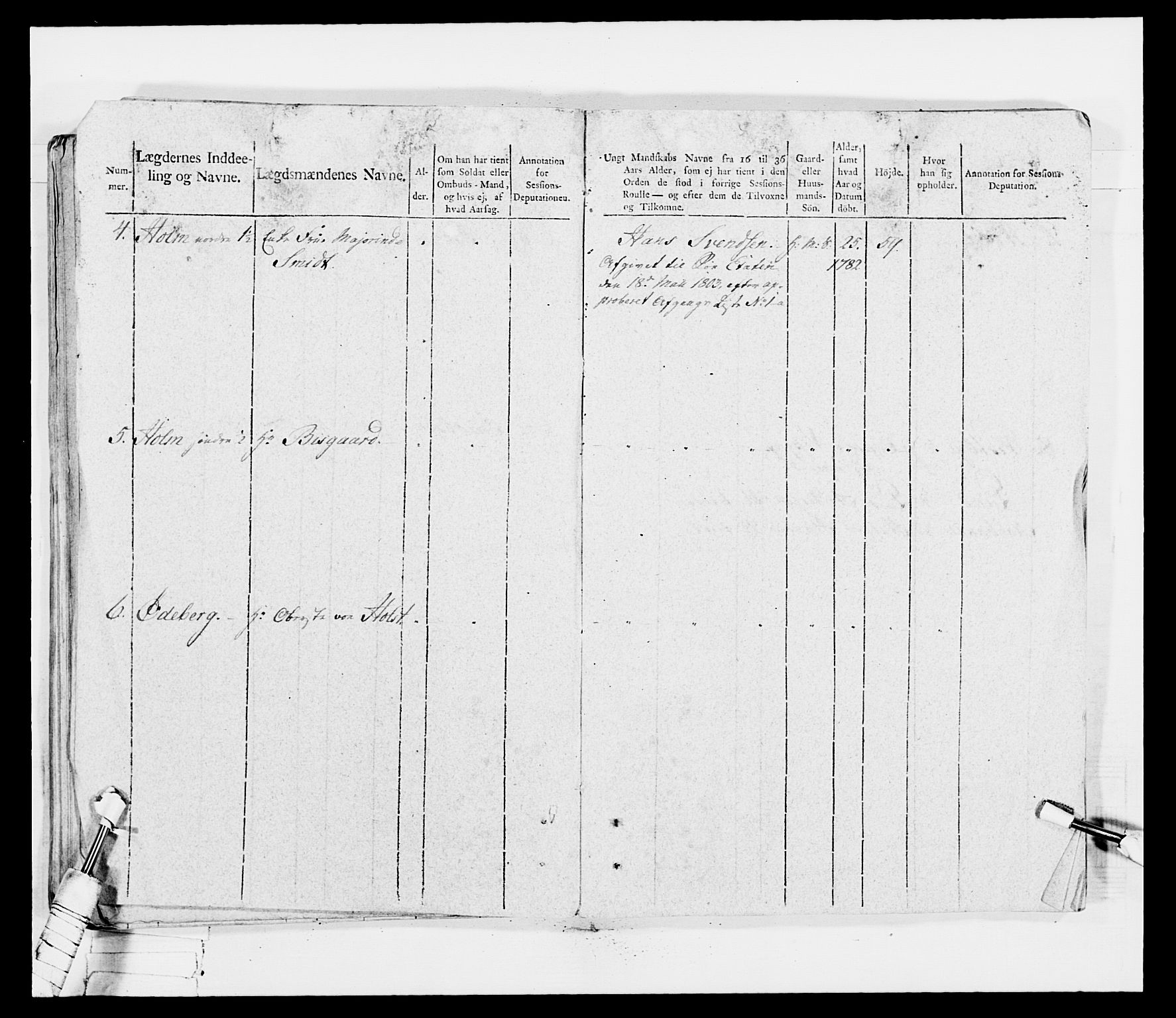 Generalitets- og kommissariatskollegiet, Det kongelige norske kommissariatskollegium, AV/RA-EA-5420/E/Eh/L0030a: Sønnafjelske gevorbne infanteriregiment, 1807, p. 301