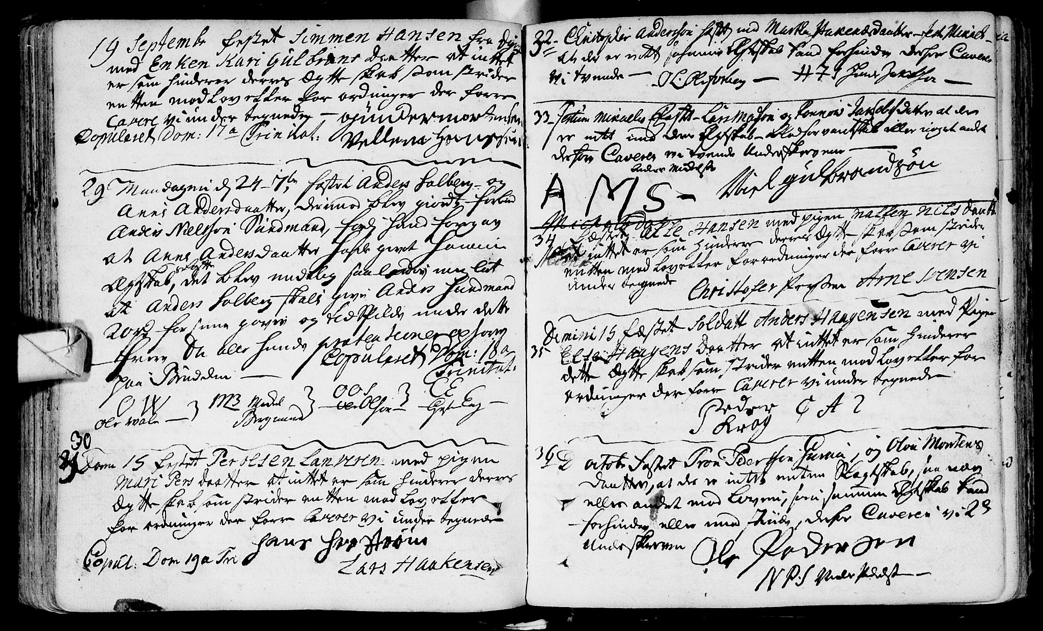 Eiker kirkebøker, AV/SAKO-A-4/F/Fa/L0005: Parish register (official) no. I 5 /1, 1705-1759