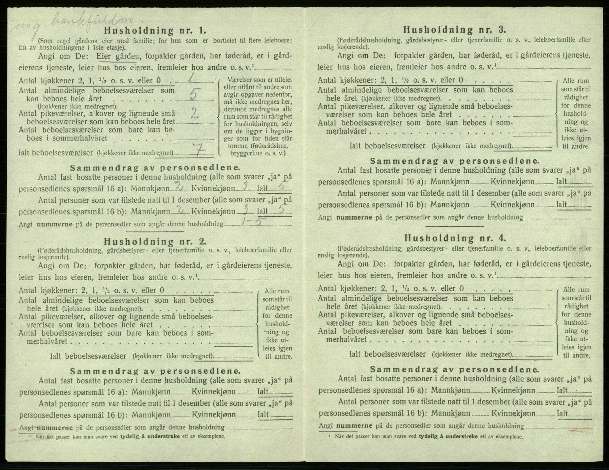 SAB, 1920 census for Fana, 1920, p. 1980