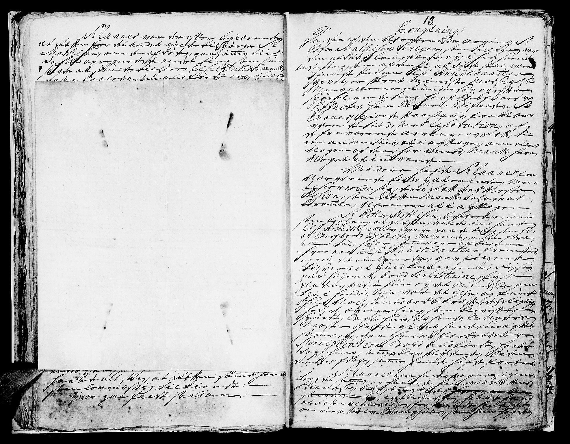 Helgeland sorenskriveri, AV/SAT-A-0004/3/3A/L0041: Konseptprotokoll 26, 1758, p. 12b-13a