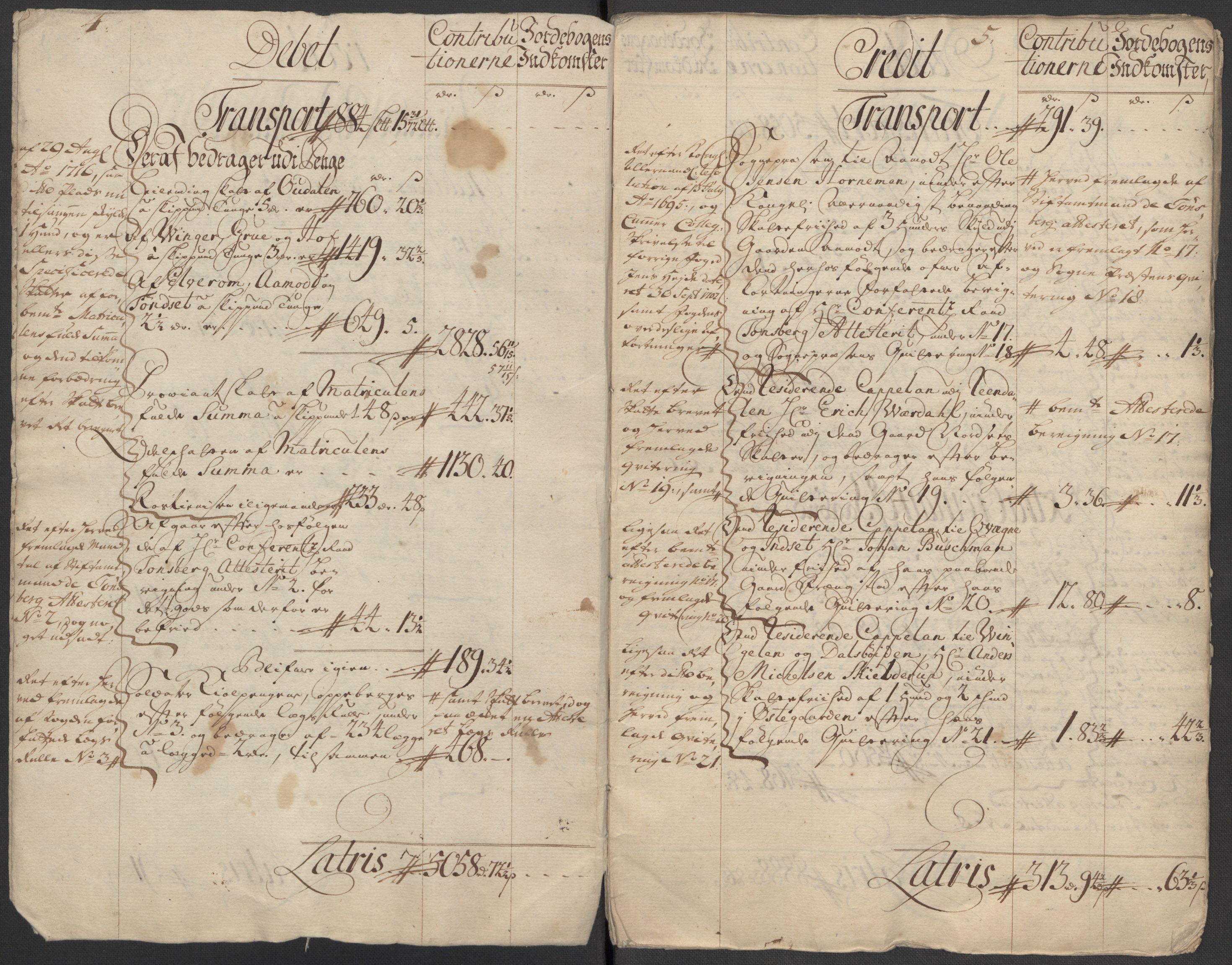 Rentekammeret inntil 1814, Reviderte regnskaper, Fogderegnskap, RA/EA-4092/R13/L0856: Fogderegnskap Solør, Odal og Østerdal, 1717, p. 5