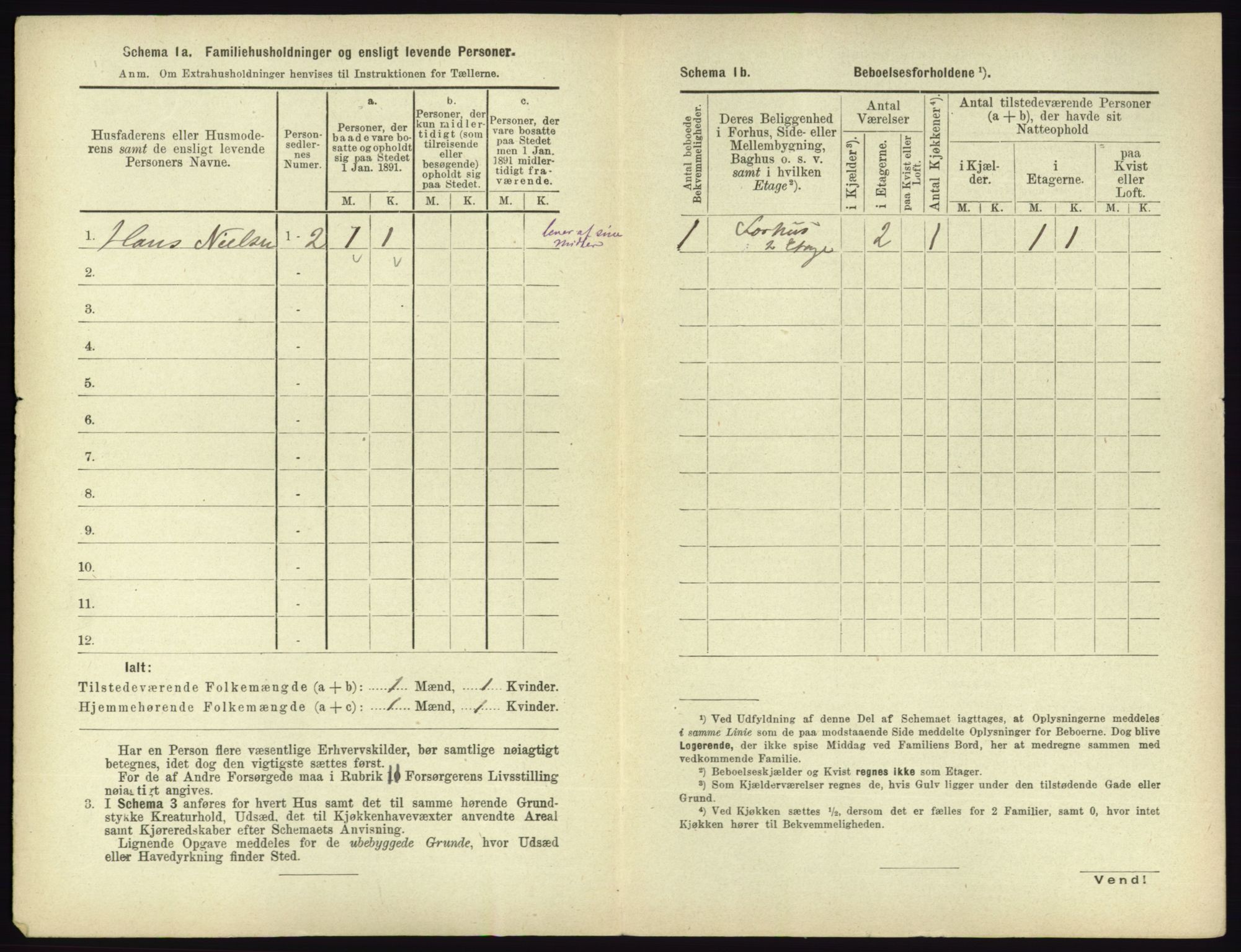 RA, 1891 census for 0703 Horten, 1891, p. 148