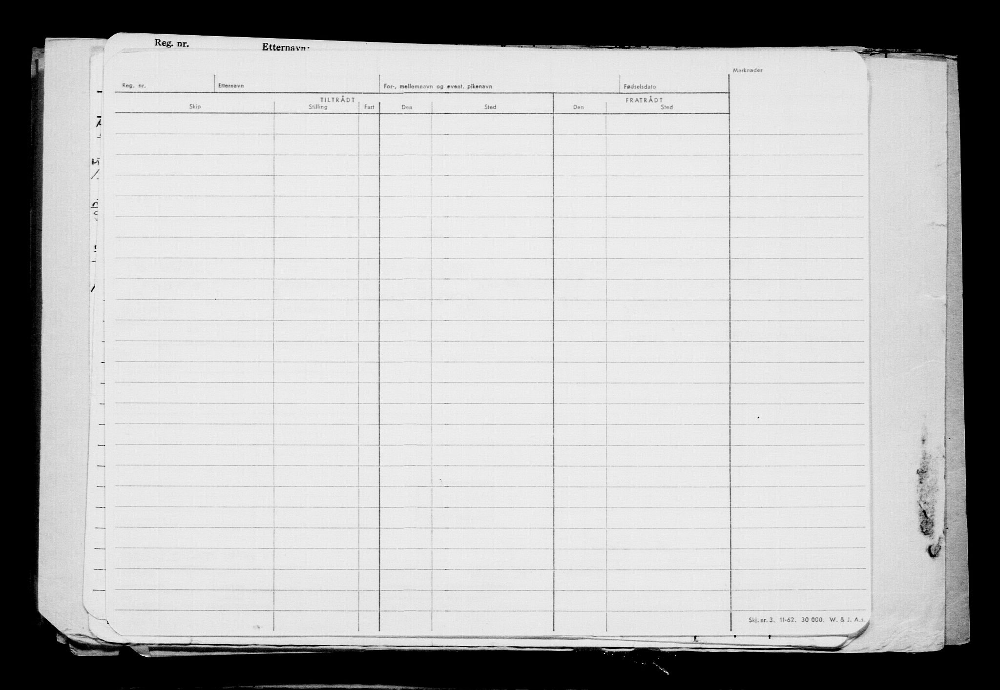 Direktoratet for sjømenn, RA/S-3545/G/Gb/L0216: Hovedkort, 1923, p. 374