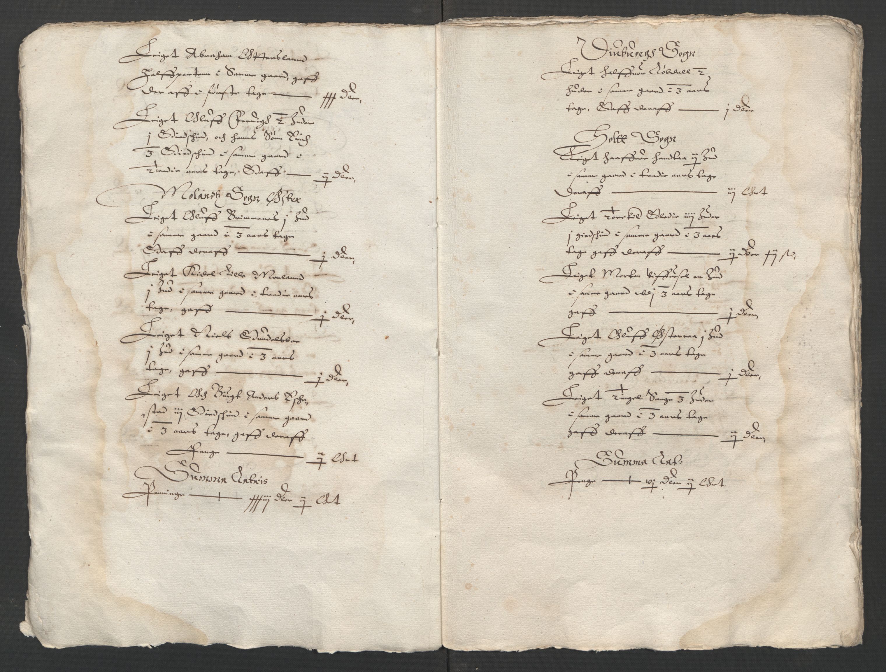 Rentekammeret inntil 1814, Reviderte regnskaper, Lensregnskaper, AV/RA-EA-5023/R/Rb/Rbq/L0015: Nedenes len. Mandals len. Råbyggelag., 1624-1626
