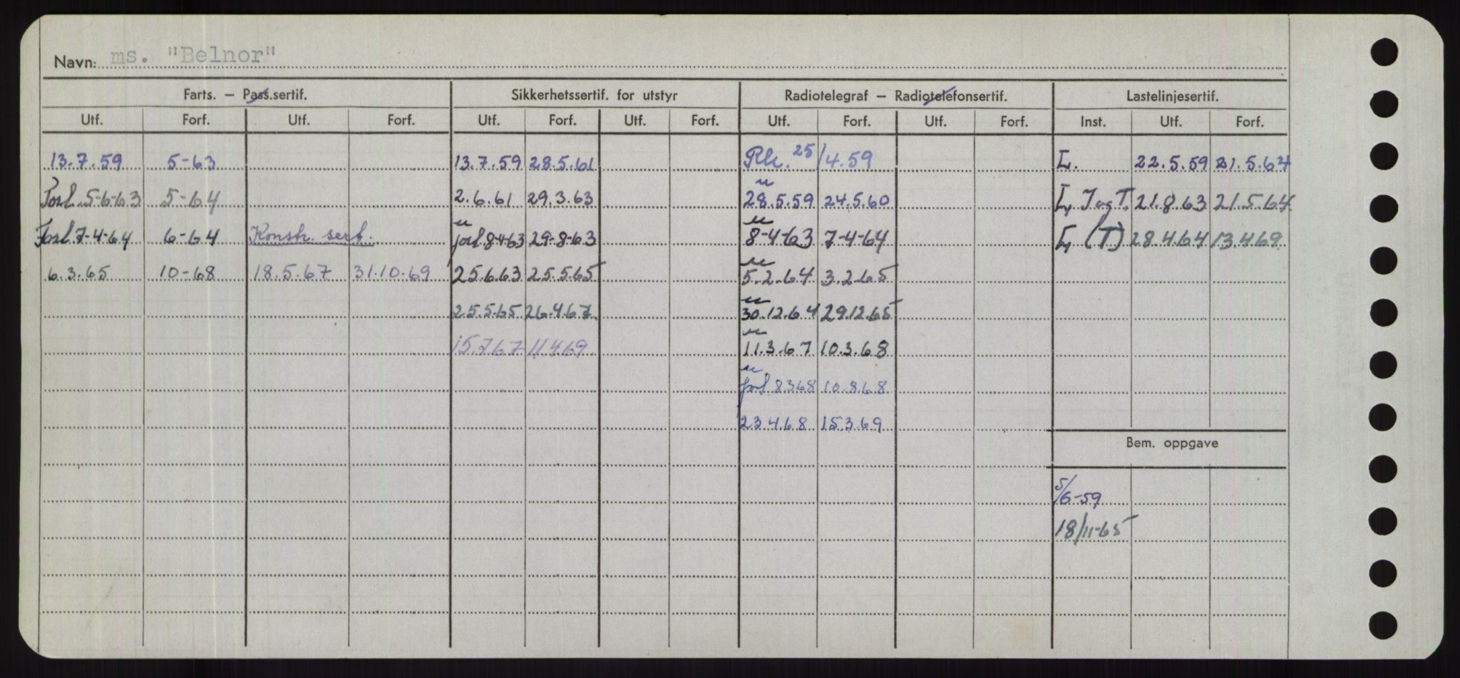 Sjøfartsdirektoratet med forløpere, Skipsmålingen, AV/RA-S-1627/H/Hd/L0003: Fartøy, B-Bev, p. 558