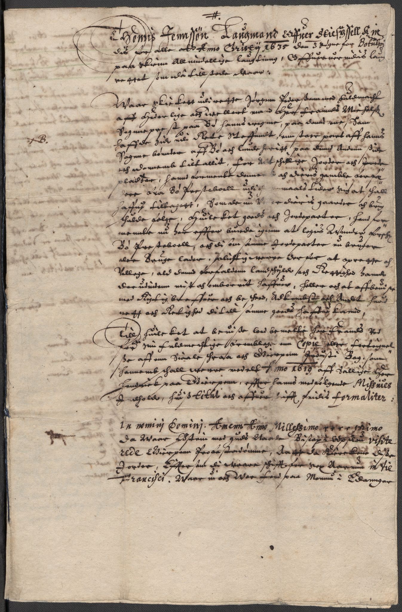 Riksarkivets diplomsamling, AV/RA-EA-5965/F15/L0027: Prestearkiv - Telemark, 1587-1738, p. 66