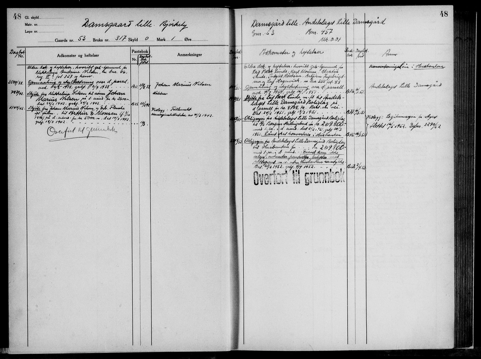 Midhordland sorenskriveri, AV/SAB-A-3001/1/G/Ga/Gab/L0117: Mortgage register no. II.A.b.117, p. 48