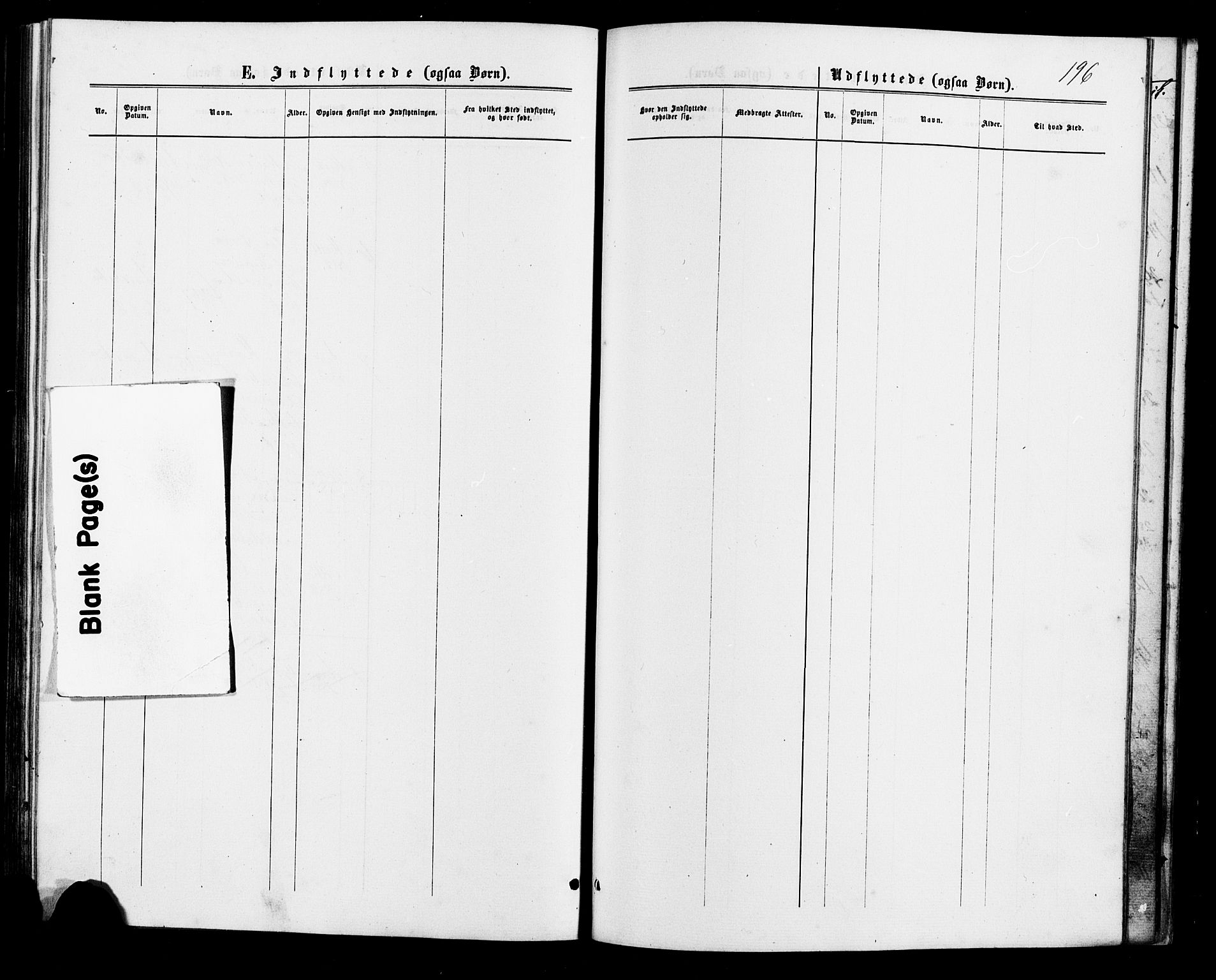 Lyngdal sokneprestkontor, AV/SAK-1111-0029/F/Fa/Faa/L0003: Parish register (official) no. A 3, 1871-1882, p. 196