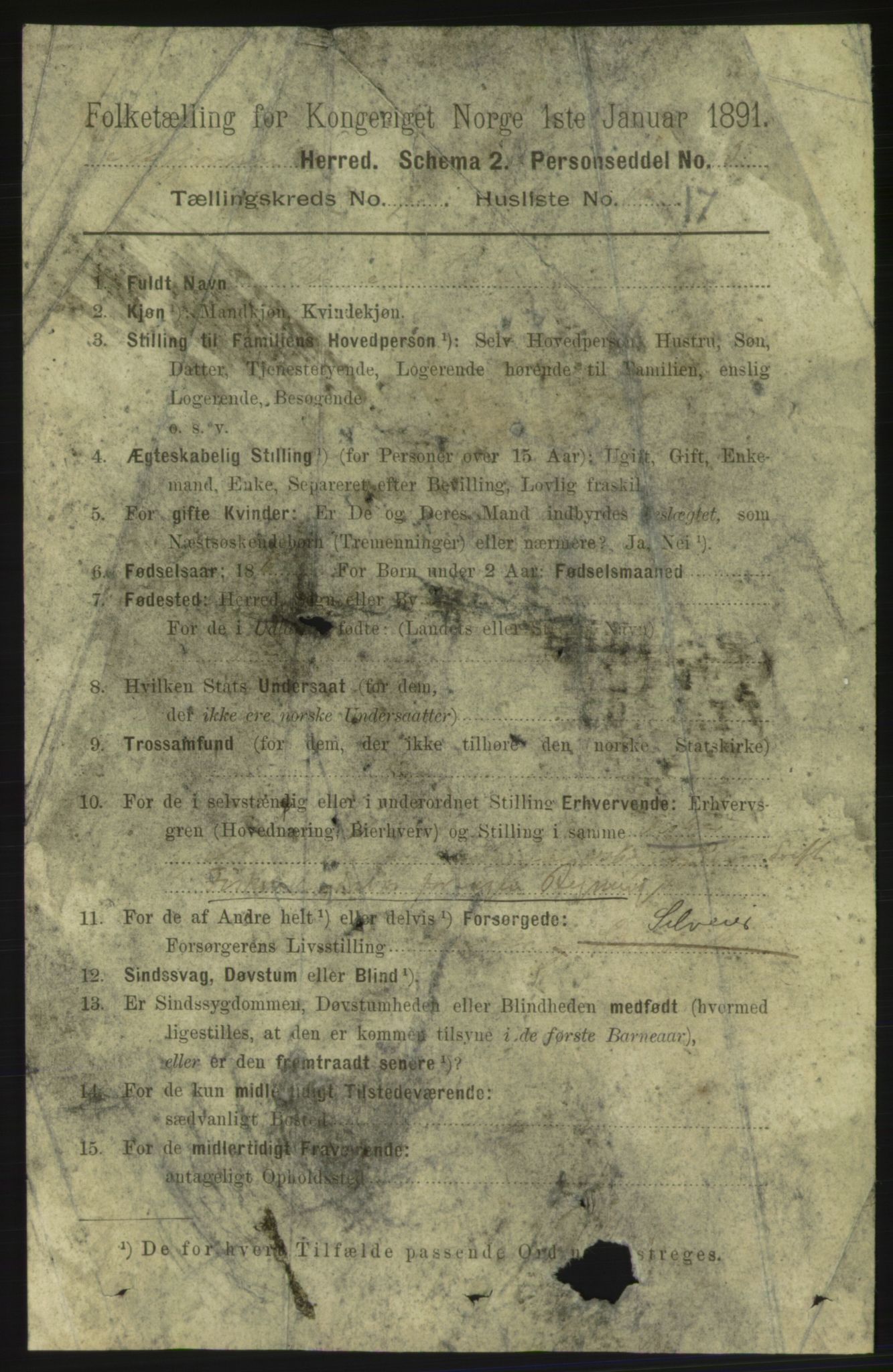 RA, 1891 census for 1630 Åfjord, 1891, p. 1848