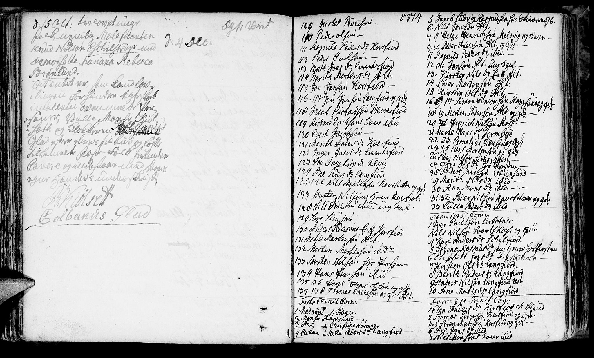 Talvik sokneprestkontor, SATØ/S-1337/H/Ha/L0004kirke: Parish register (official) no. 4, 1752-1772, p. 96