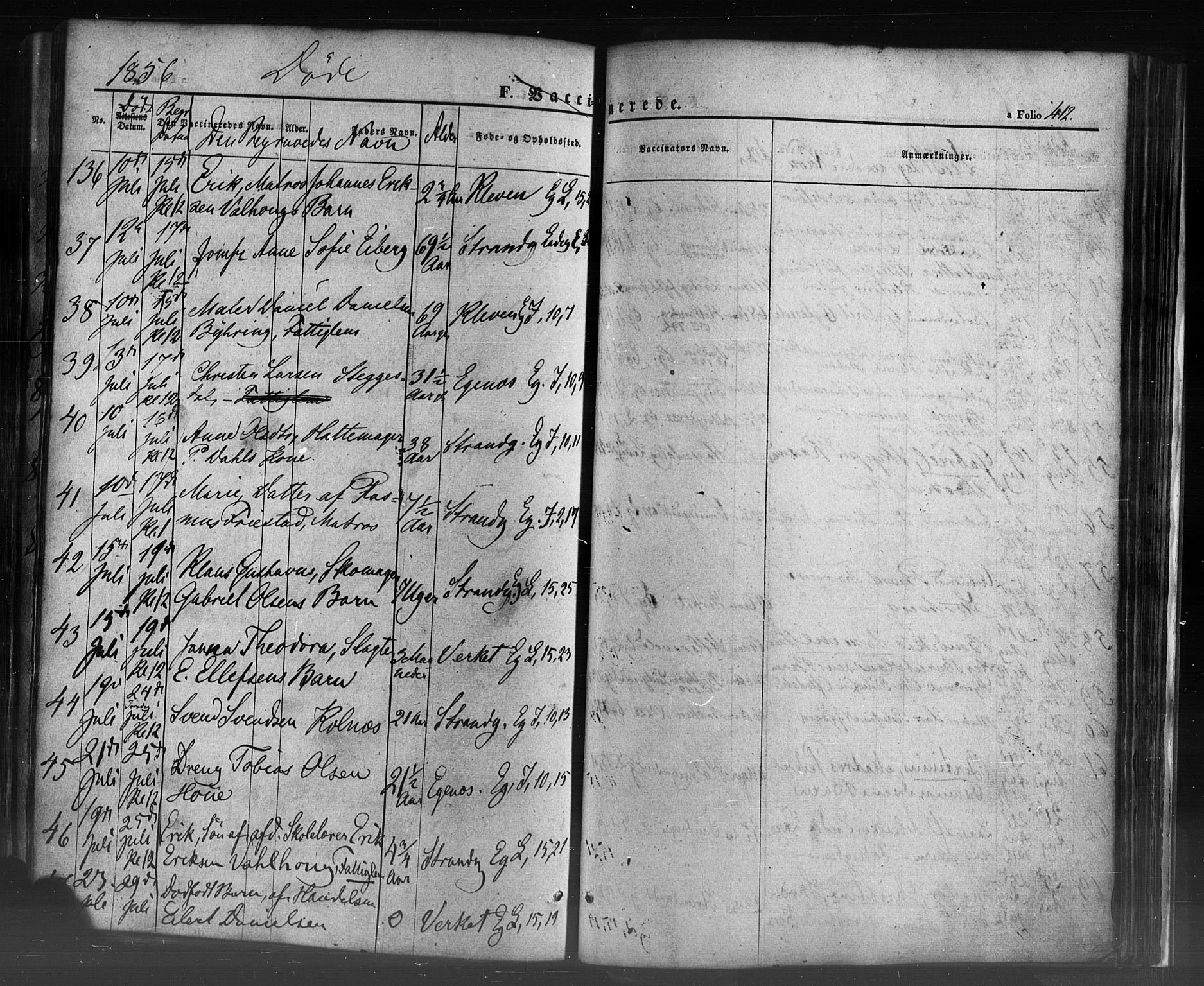 Domkirken sokneprestkontor, AV/SAST-A-101812/001/30/30BB/L0009: Parish register (copy) no. B 9, 1850-1858, p. 412