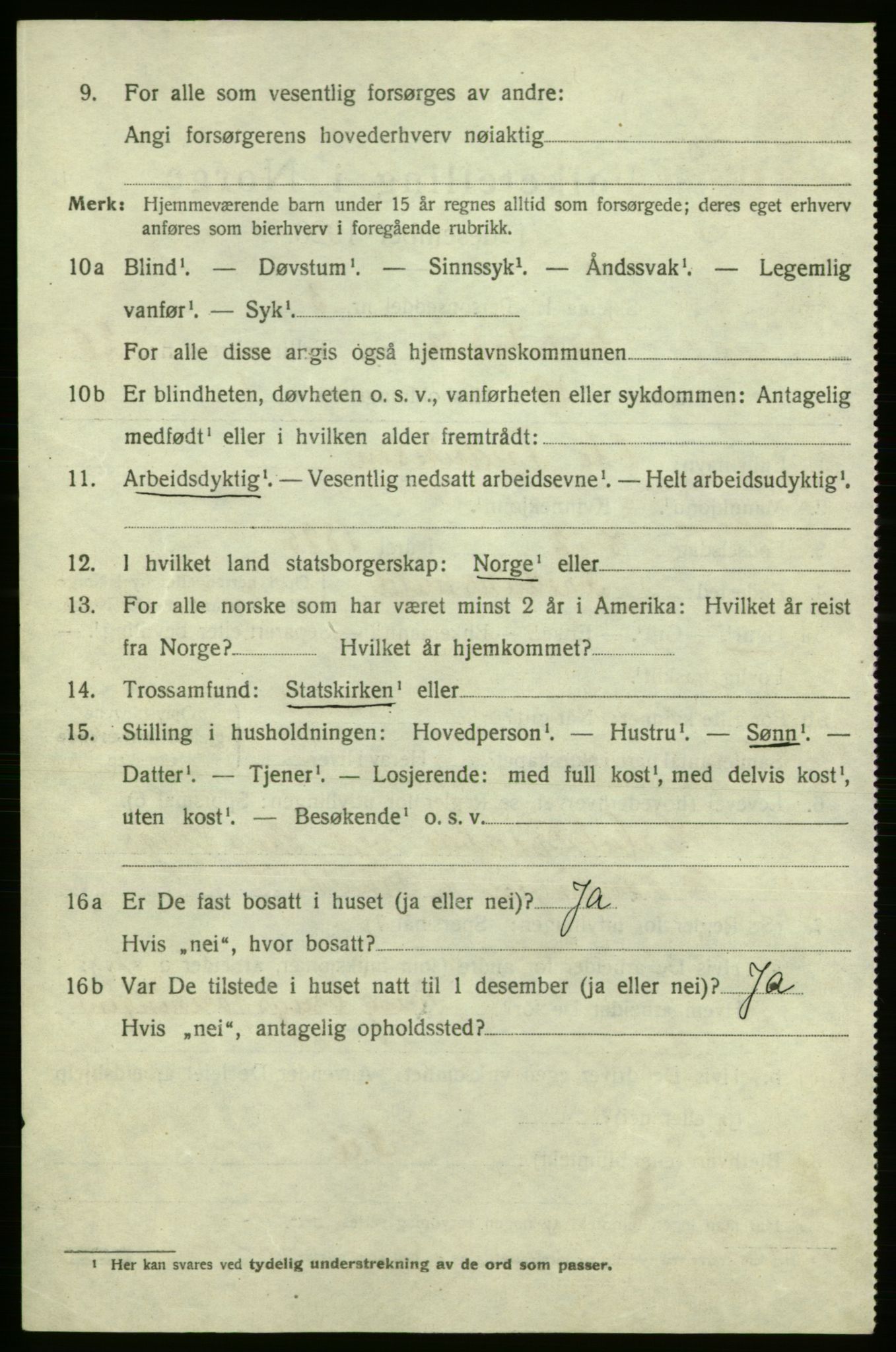 SAO, 1920 census for Fredrikshald, 1920, p. 29378