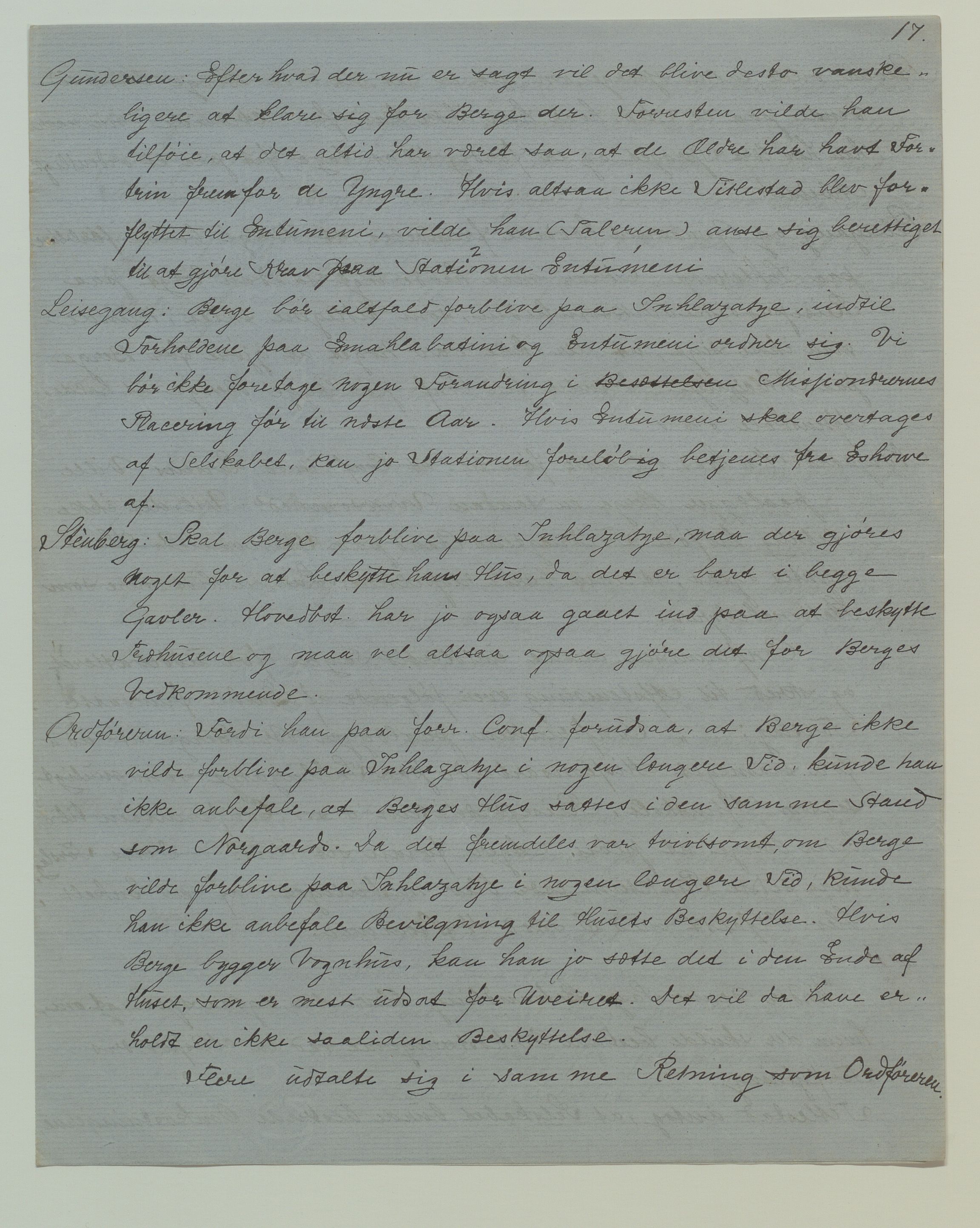 Det Norske Misjonsselskap - hovedadministrasjonen, VID/MA-A-1045/D/Da/Daa/L0036/0003: Konferansereferat og årsberetninger / Konferansereferat fra Sør-Afrika., 1882