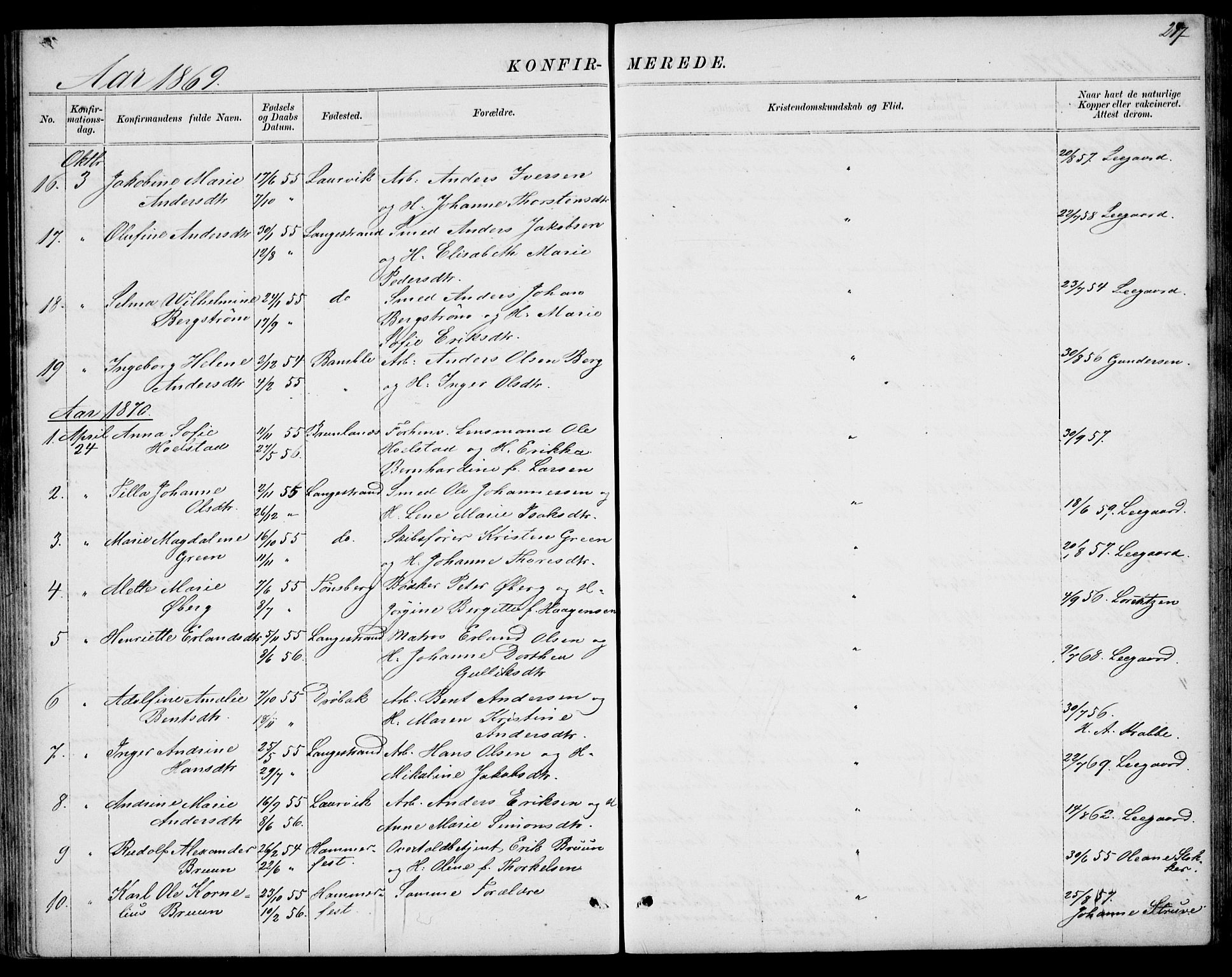 Larvik kirkebøker, AV/SAKO-A-352/G/Gb/L0003: Parish register (copy) no. II 3, 1867-1899, p. 247