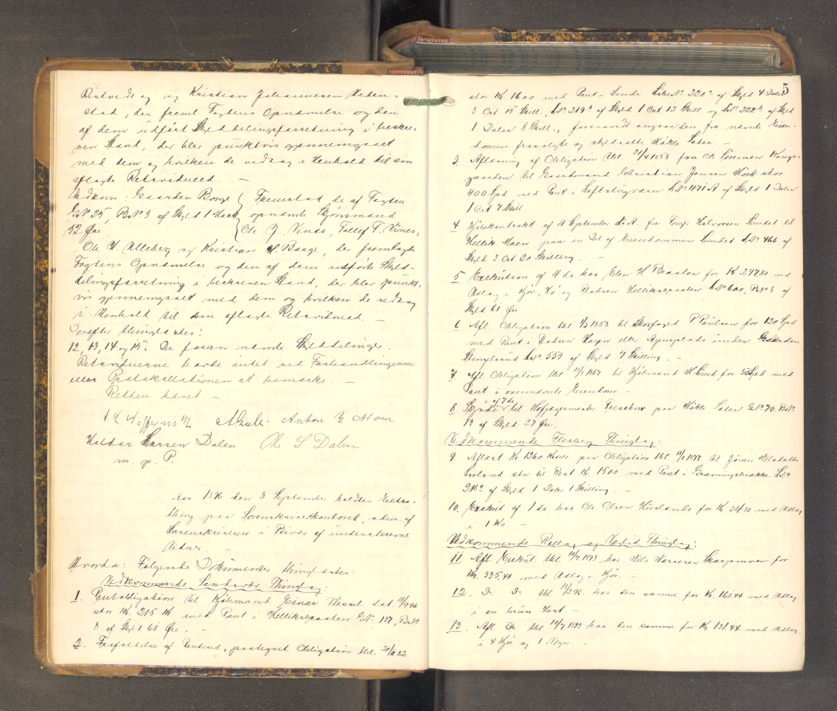 Numedal og Sandsvær sorenskriveri, AV/SAKO-A-128/F/Fa/Faa/L0112: Tingbok, 1896-1902