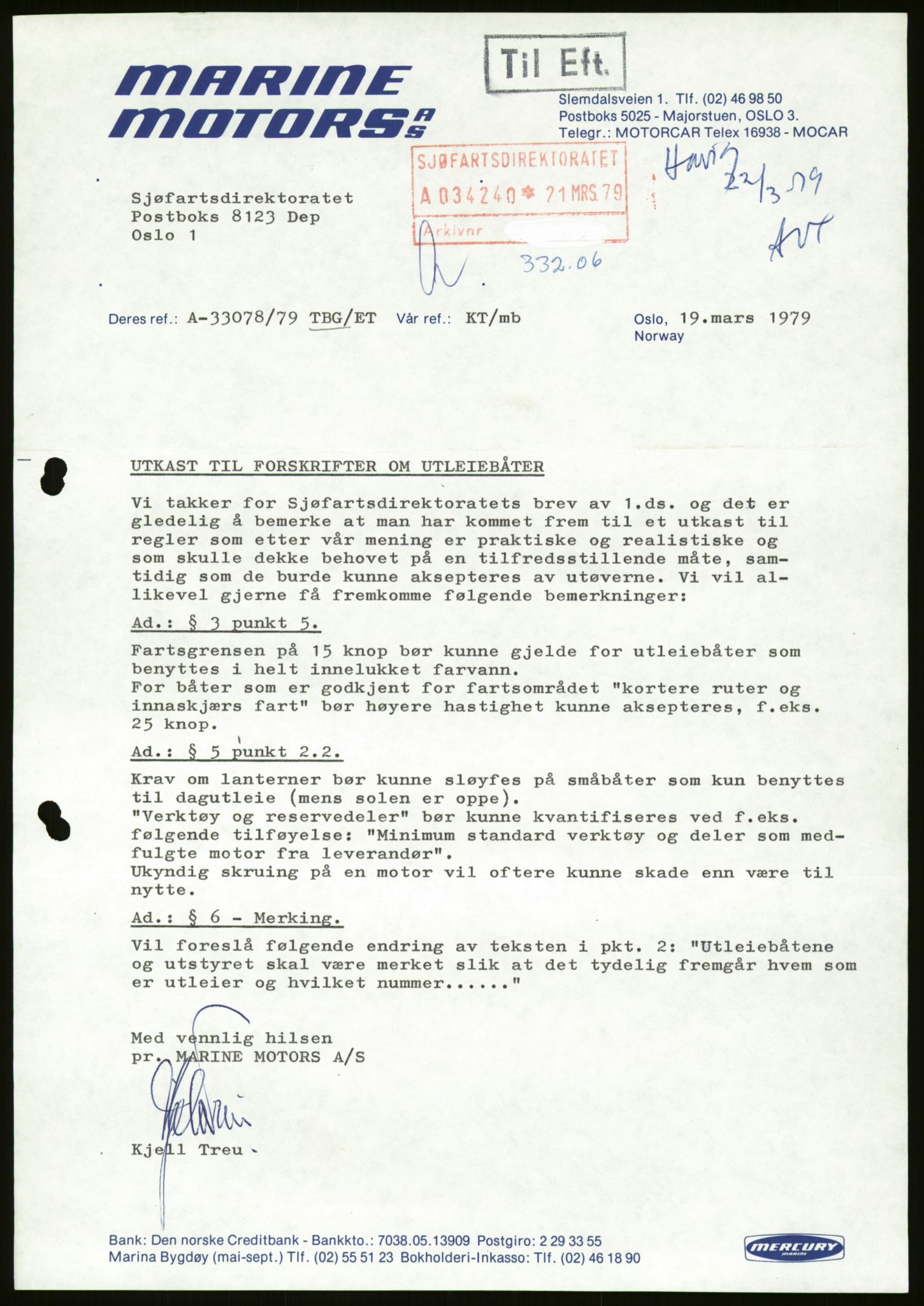 Sjøfartsdirektoratet med forløpere, generelt arkiv, AV/RA-S-1407/D/Du/Duc/L0642/0001: Skipskontrollen - Forskrifter / Forskrift om utleiebåter (2 mapper), 1978-1987, p. 377