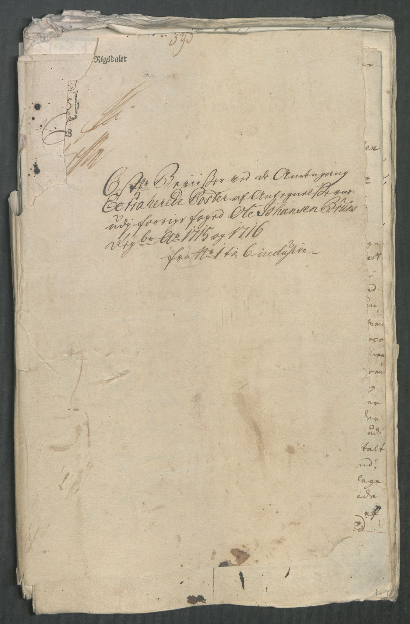 Rentekammeret inntil 1814, Reviderte regnskaper, Fogderegnskap, AV/RA-EA-4092/R46/L2741: Fogderegnskap Jæren og Dalane, 1716, p. 454