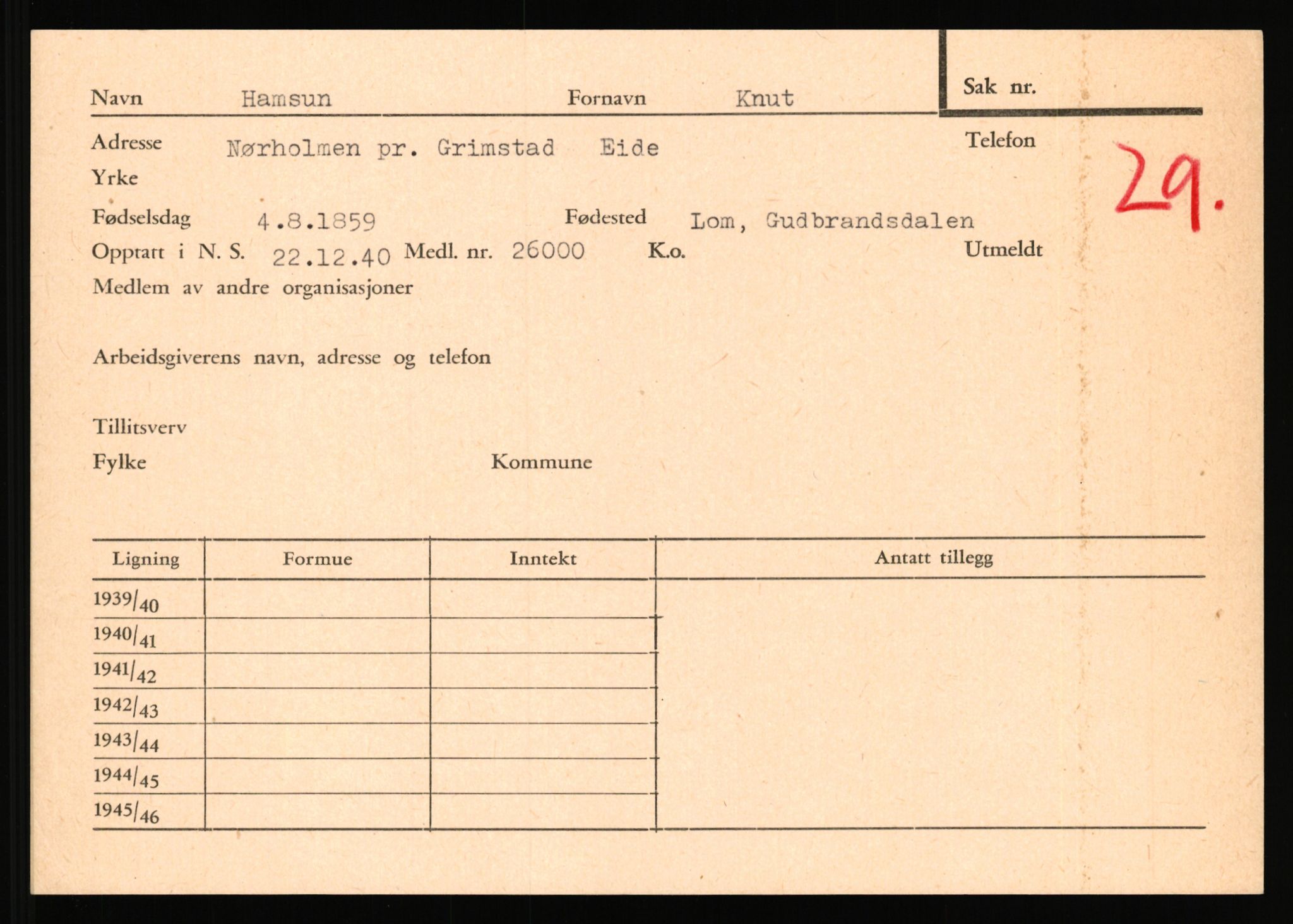 Landssvikarkivet, Arendal politikammer, AV/RA-S-3138-25/D/Dc, 1945-1951, p. 328