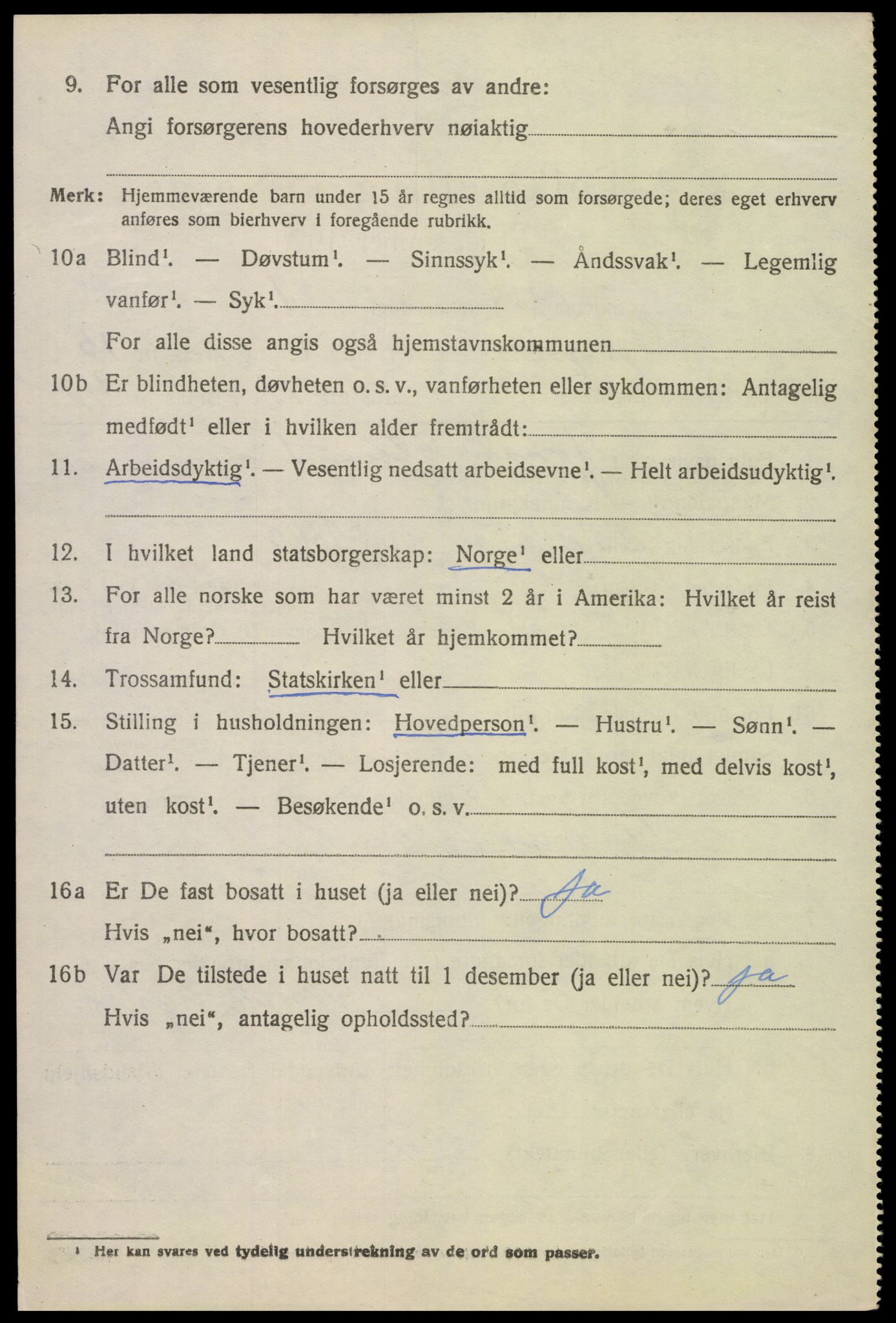 SAKO, 1920 census for Gjerpen, 1920, p. 17853