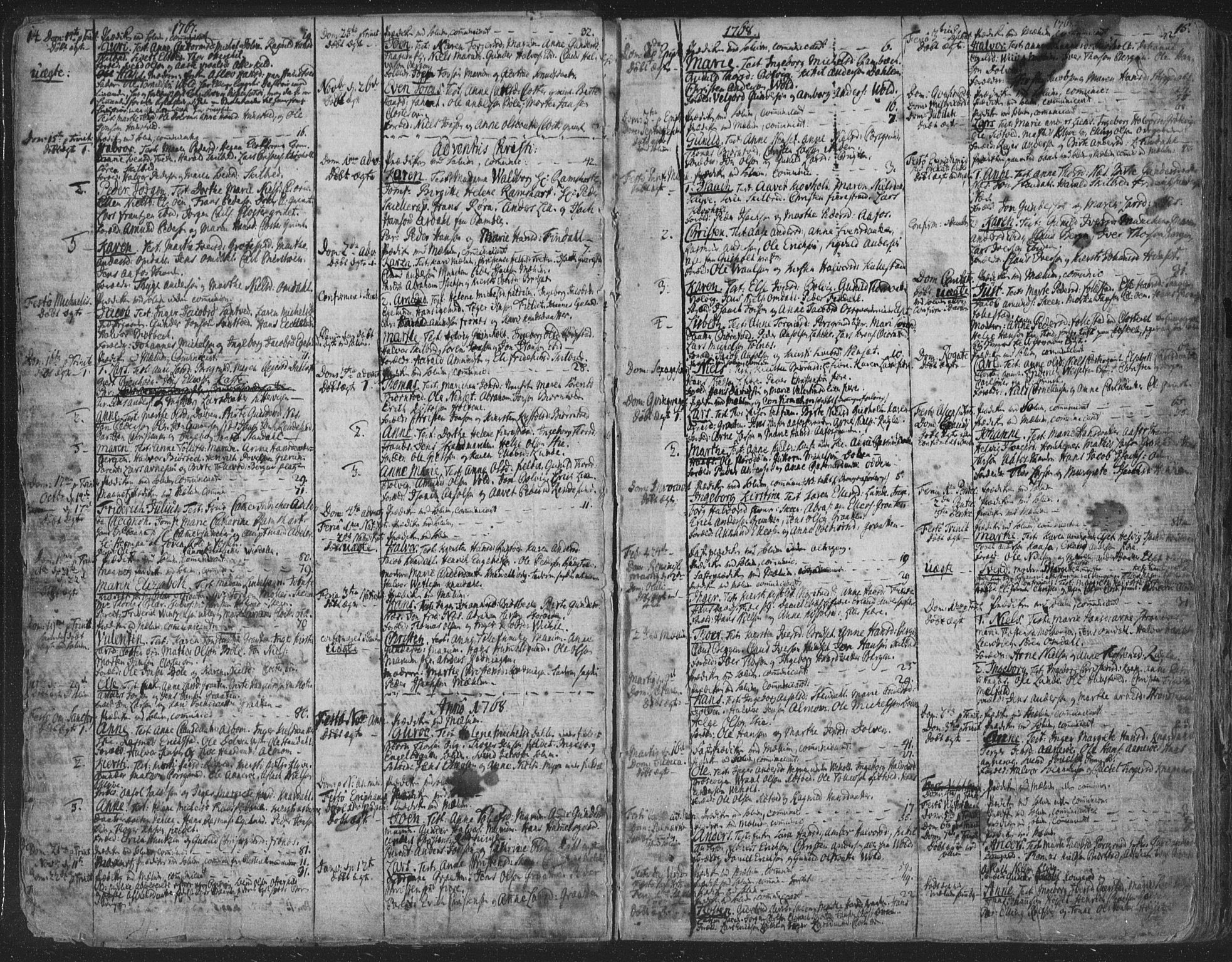 Solum kirkebøker, SAKO/A-306/F/Fa/L0003: Parish register (official) no. I 3, 1761-1814, p. 14-15