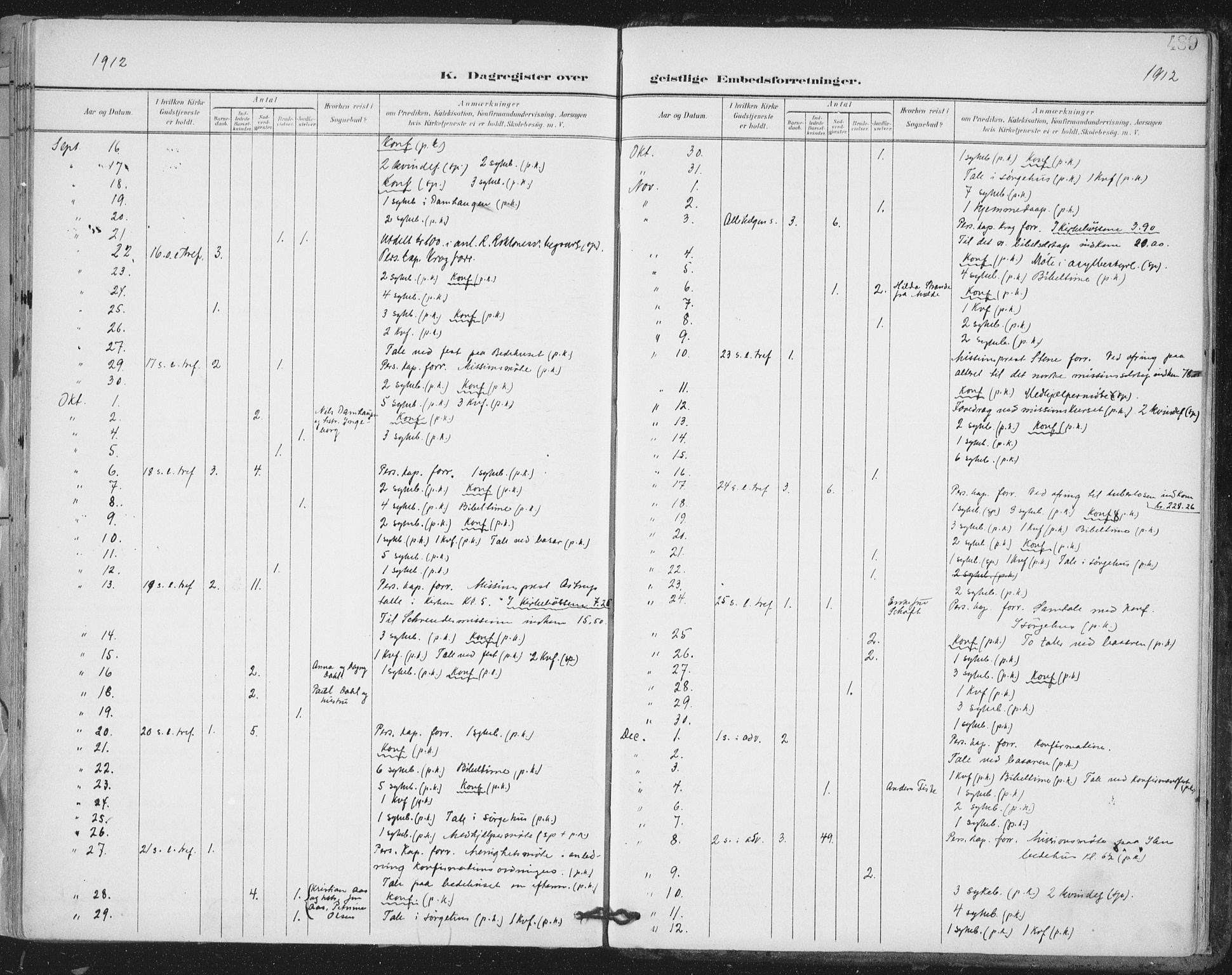 Ministerialprotokoller, klokkerbøker og fødselsregistre - Sør-Trøndelag, AV/SAT-A-1456/603/L0167: Parish register (official) no. 603A06, 1896-1932, p. 489